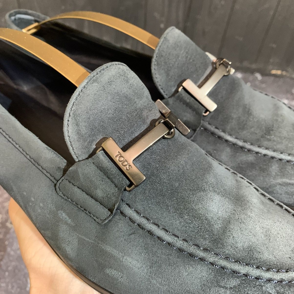 Tod's Tod’s Men’s Suede Loafers 8.5 Size 42.5 EU Size US 8.5 / EU 41-42 - 3 Thumbnail