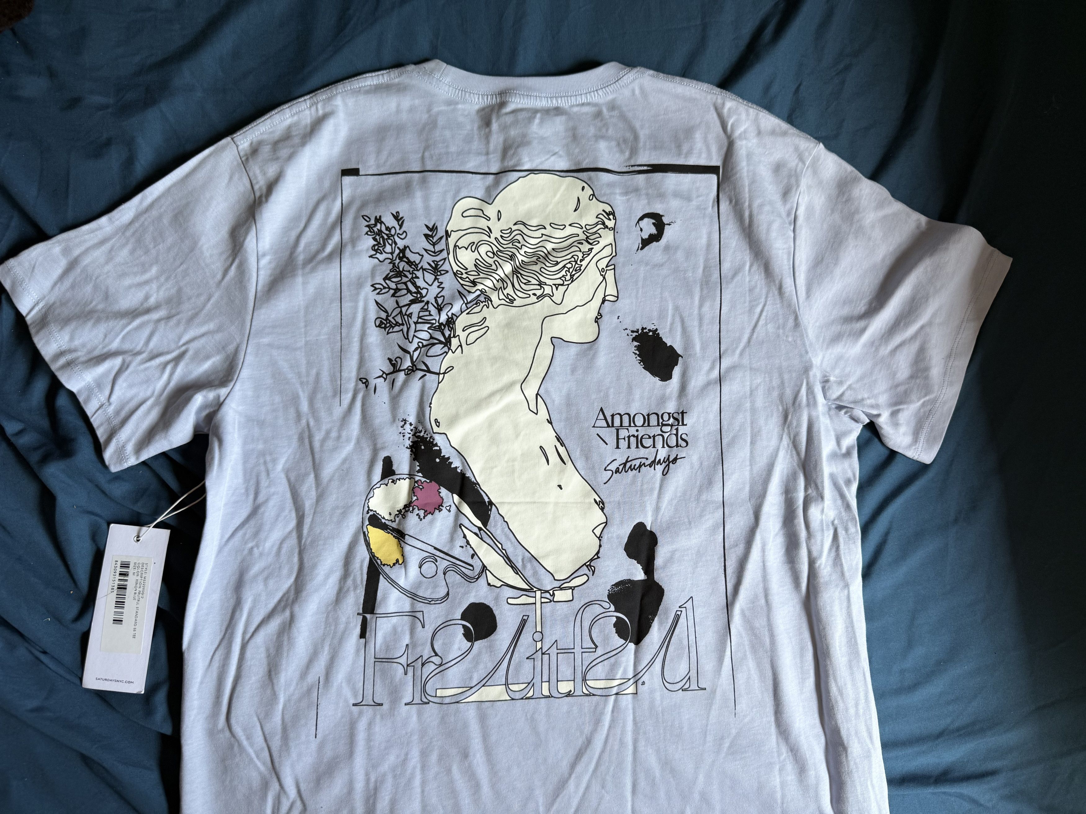 Saturdays NYC Saturdays Nyc x EVERLAST Men's Slash S/S T-Shirt