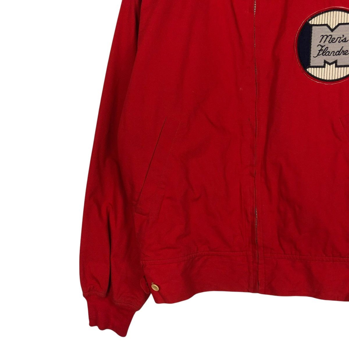 Japanese Brand 🔥RICH RED VINTAGE BOMBER JACKET MEN’S FLANDRE ISSEY MIYAKE Size US M / EU 48-50 / 2 - 6 Thumbnail