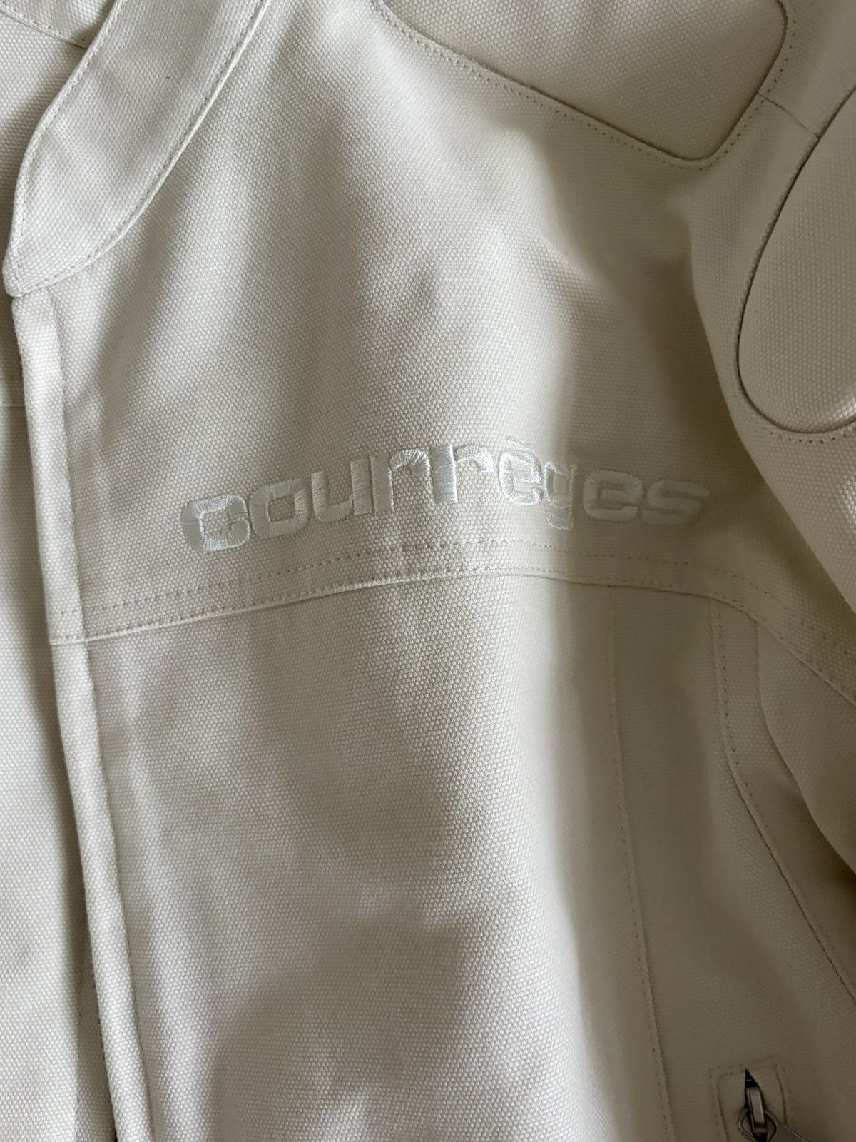Courreges Racer Padded Cotton Moto Jacket Size US S / EU 44-46 / 1 - 5 Thumbnail