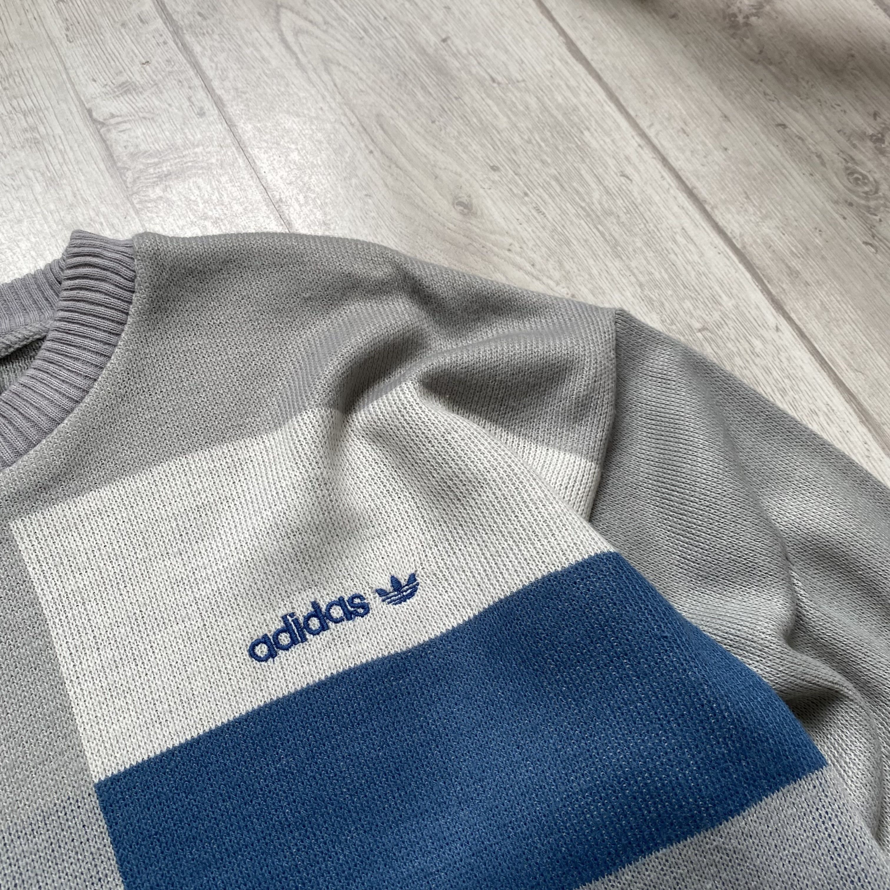 Adidas 🔥 Vintage 80-90s ADIDAS knit sweater pullover Y2K Size US S / EU 44-46 / 1 - 5 Thumbnail