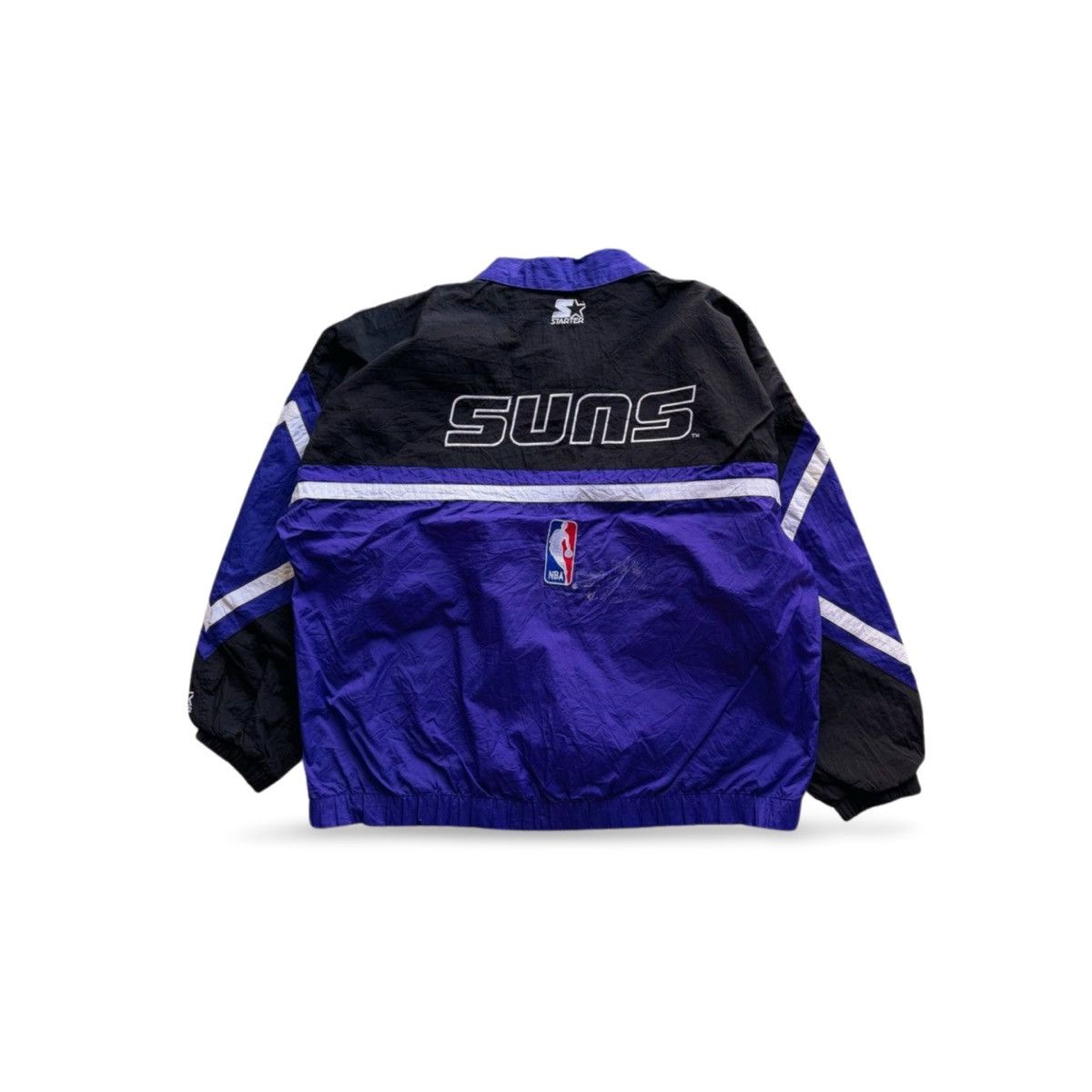 Starter Vintage Starter NBA Phoenix Suns Zip Up Windbreaker Size US XL / EU 56 / 4 - 2 Thumbnail