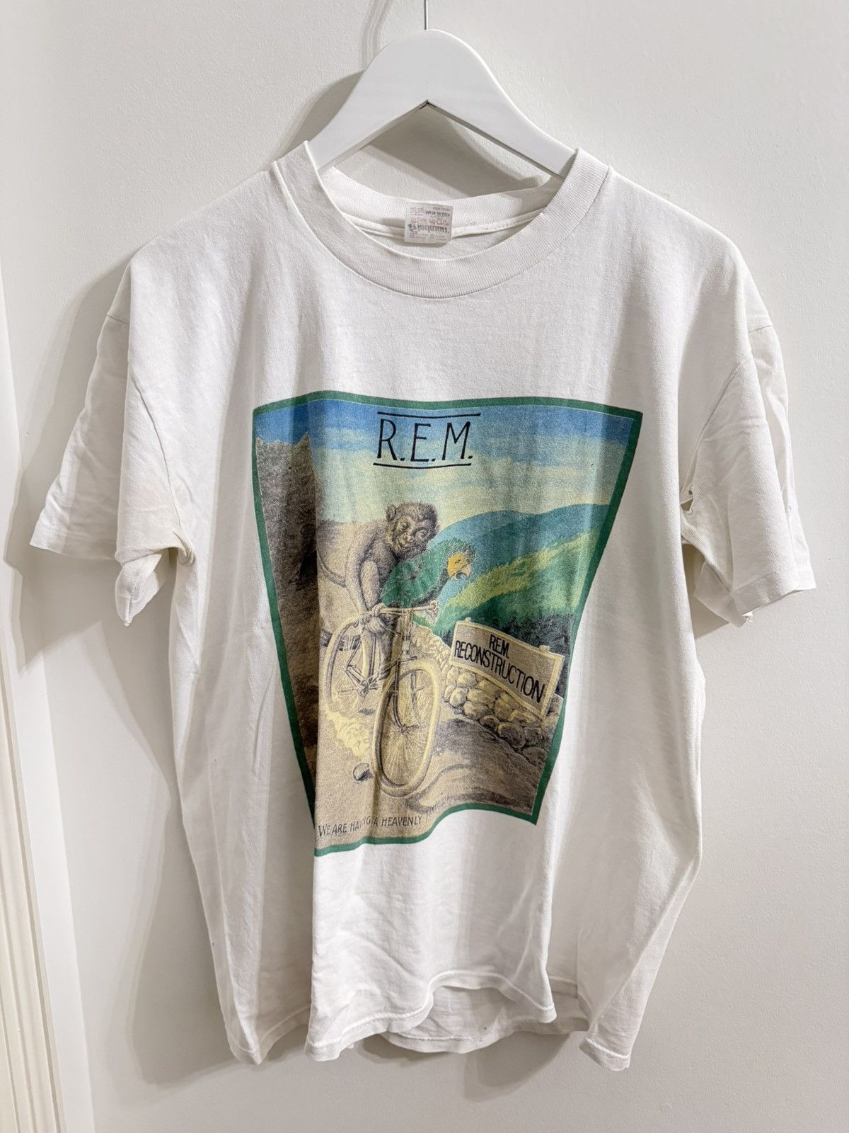 Band Tees R.E.M. – “Reconstruction Tour 1985” Vintage Tee Size US L / EU 52-54 / 3 - 1 Thumbnail
