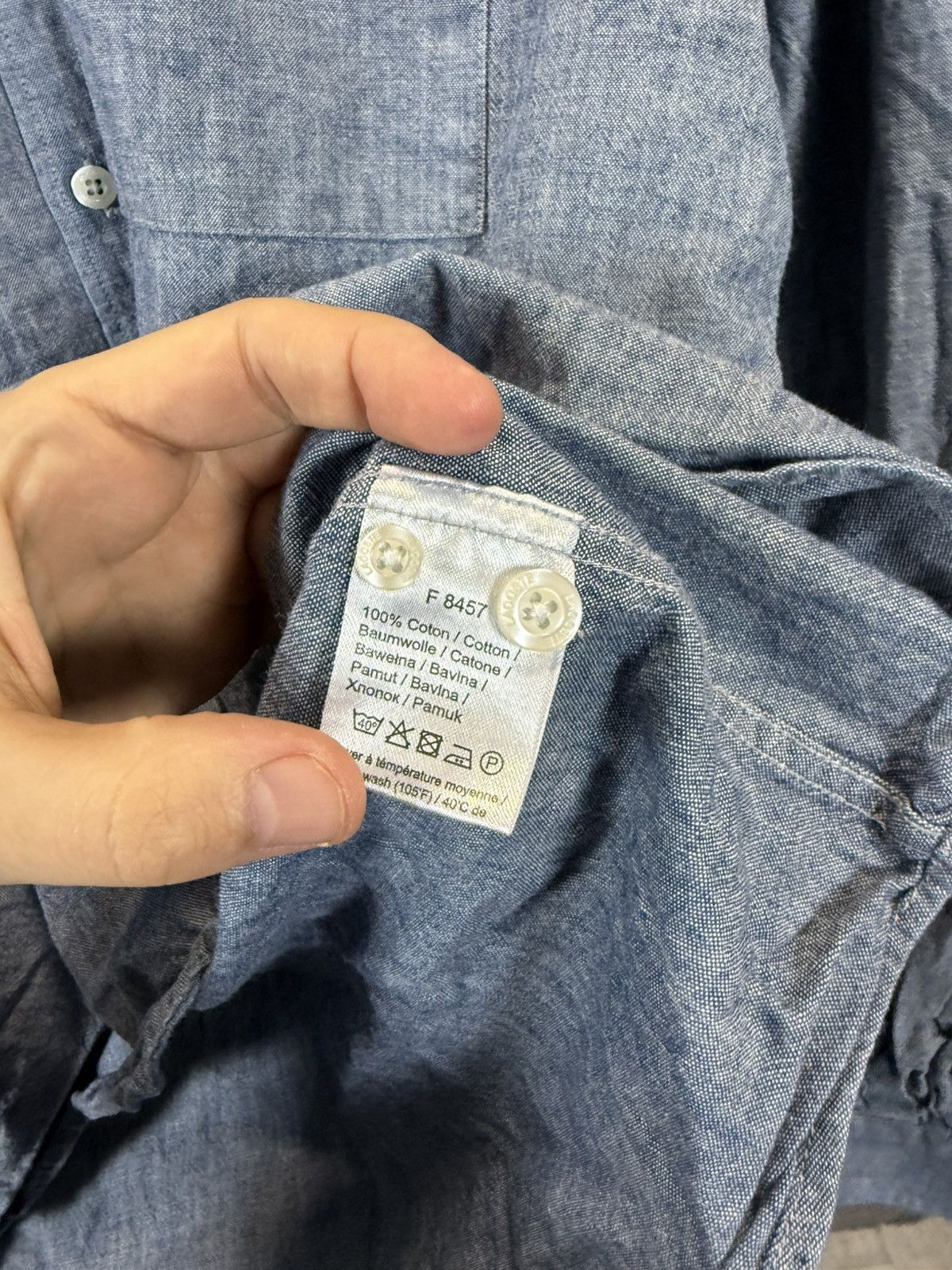 Lacoste Lacoste designer logo pocket shirt Size US M / EU 48-50 / 2 - 5 Thumbnail