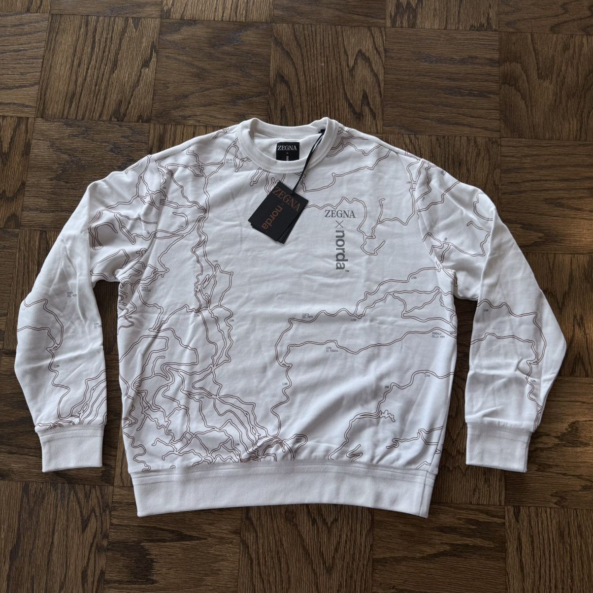 norda Zegna x Norda Cotton Sweatshirt Size US XL / EU 56 / 4 - 1 Thumbnail
