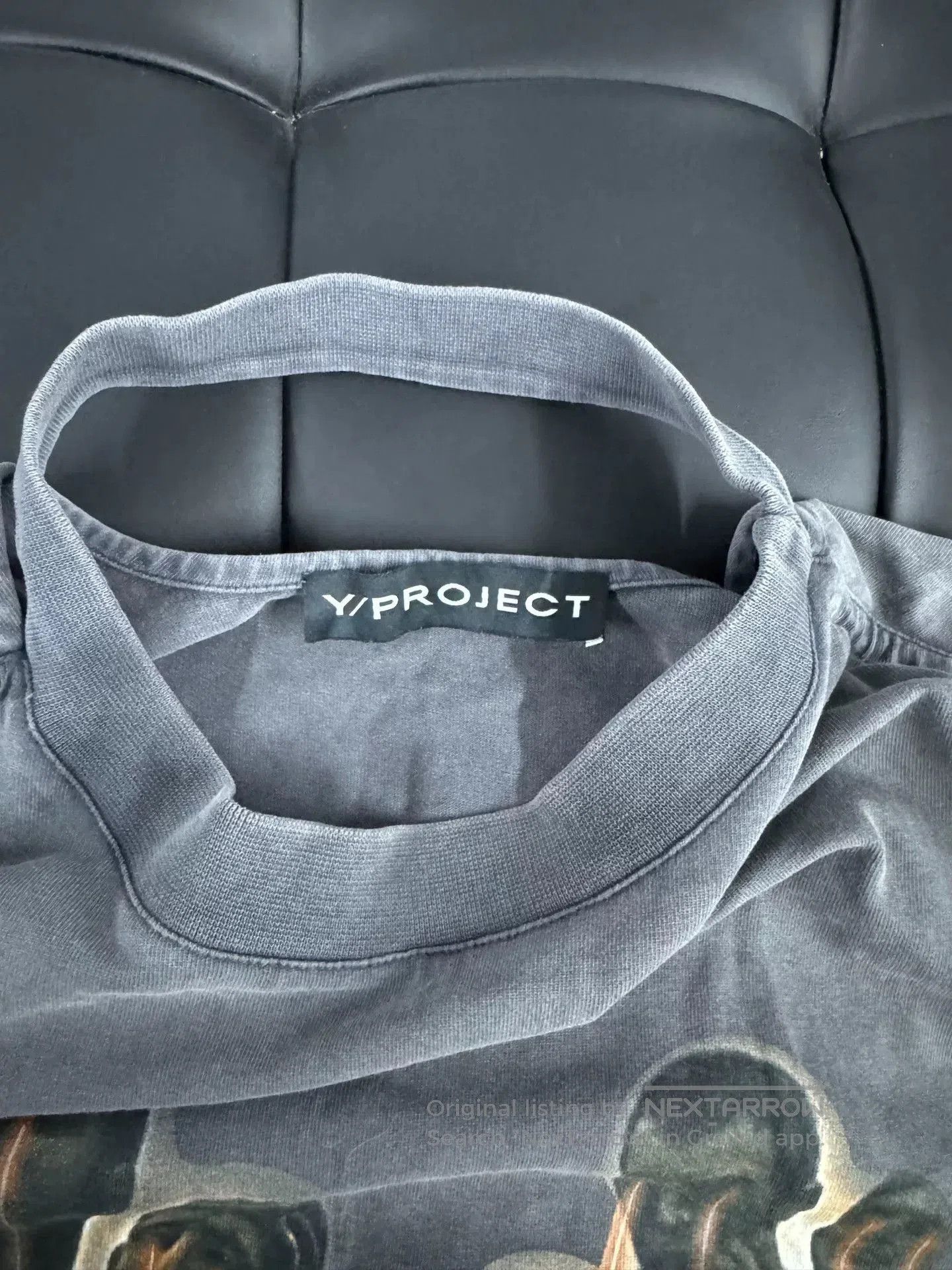 Y/Project Unisex Gray Cotton T. Size US M / EU 48-50 / 2 - 3 Thumbnail