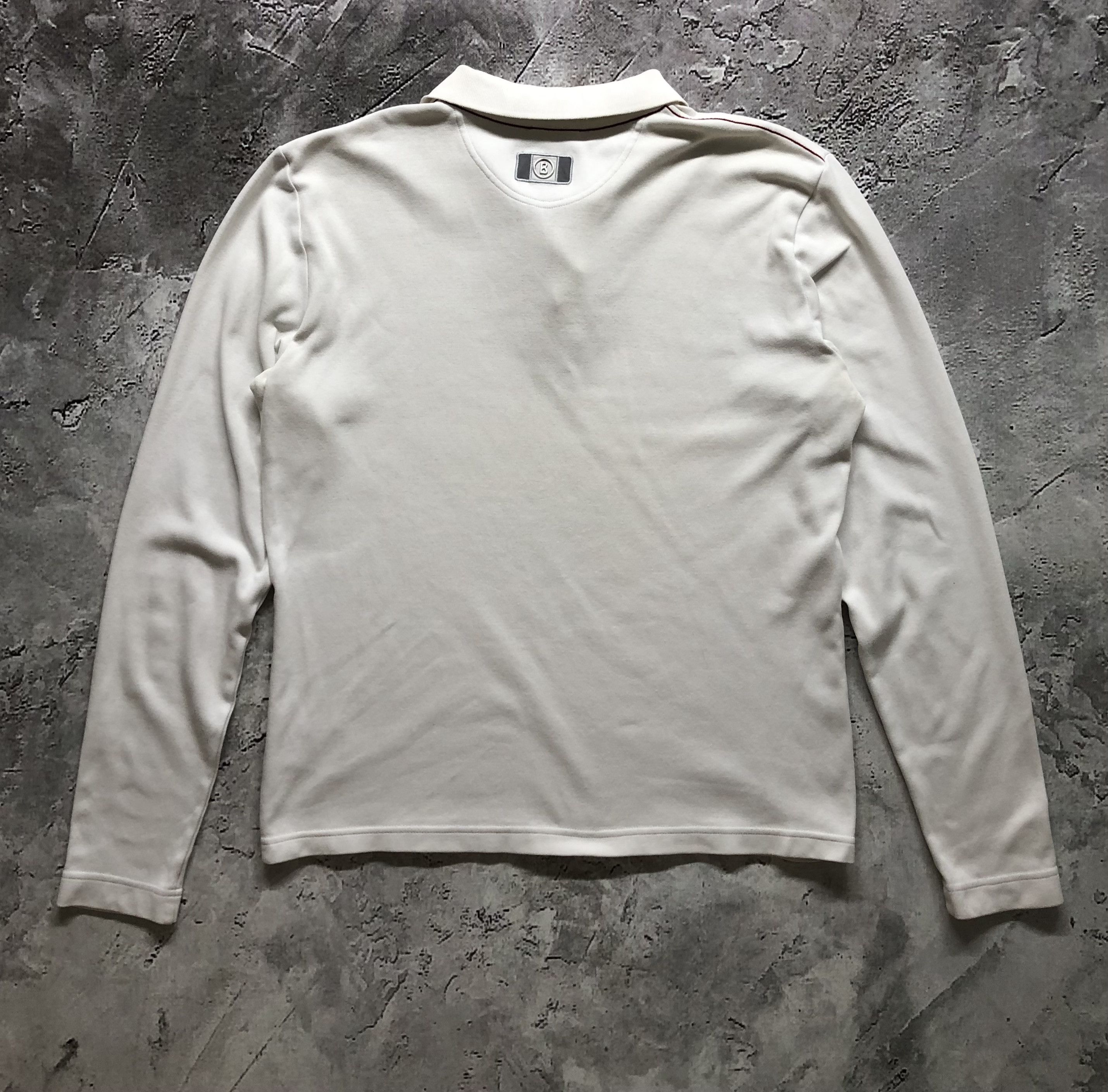 Bogner Bogner Vintage Pullover Polo Shirt Button Up Long Sleeve Size US L / EU 52-54 / 3 - 11 Thumbnail