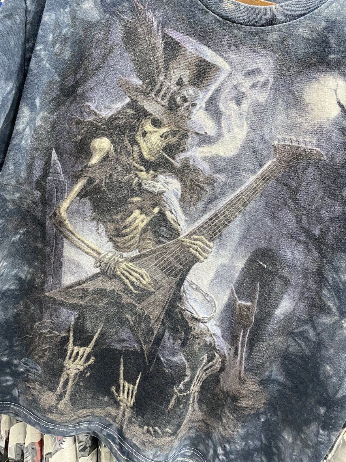 Vintage VINTAGE SKULL BONE TSHIRT Size US L / EU 52-54 / 3 - 3 Thumbnail