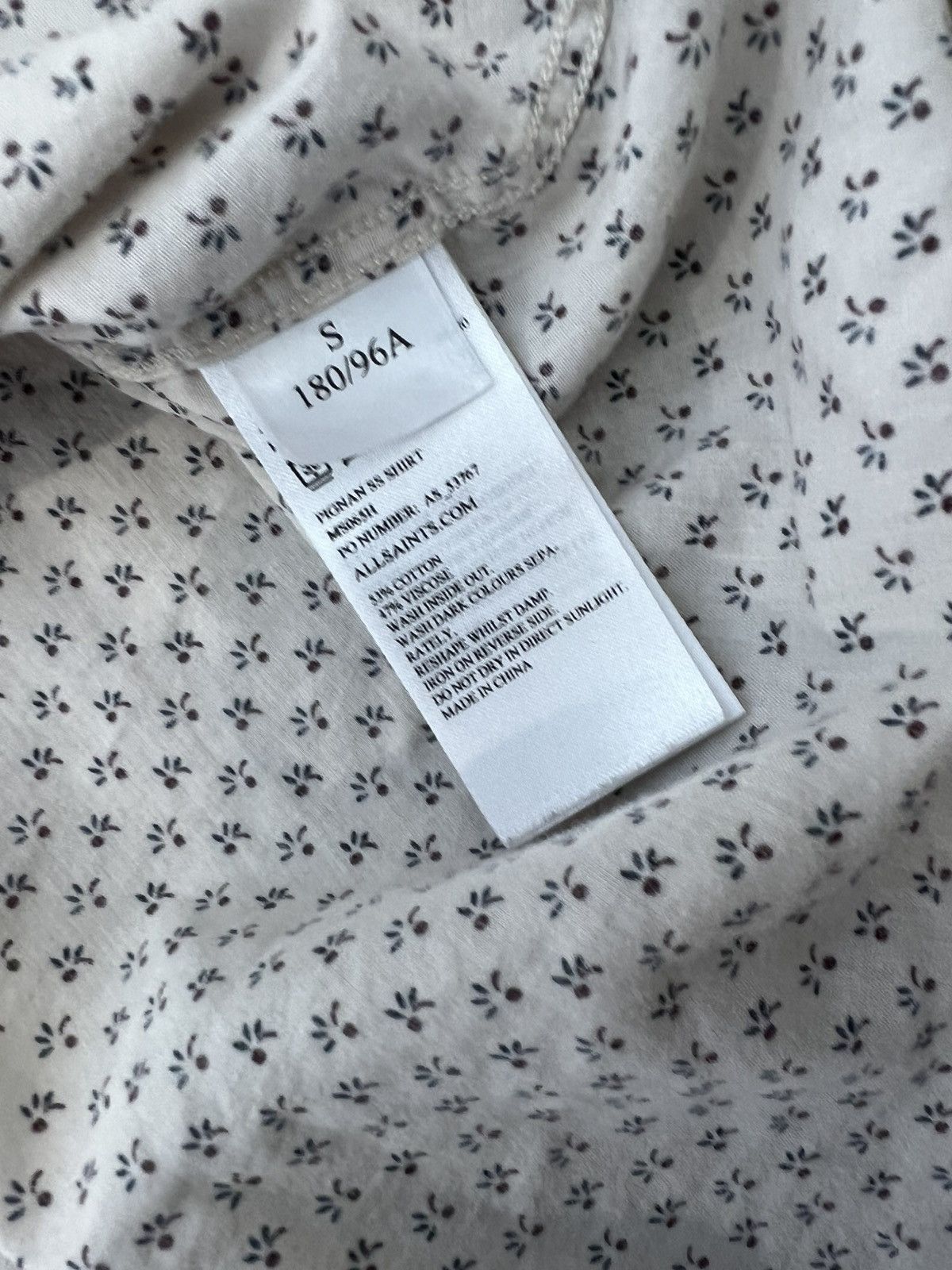 Allsaints Allsaints pignan ss shirt Size US S / EU 44-46 / 1 - 4 Thumbnail