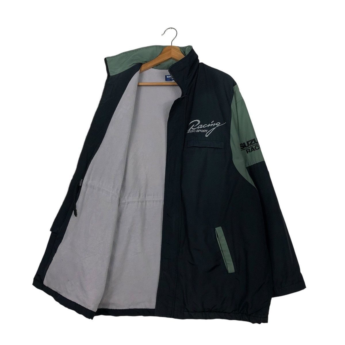 Japanese Brand 🔥VINTAGE ZIPPER LIGHT JACKET SUZUKI SPORT RACING BIG LOGO Size US L / EU 52-54 / 3 - 13 Thumbnail