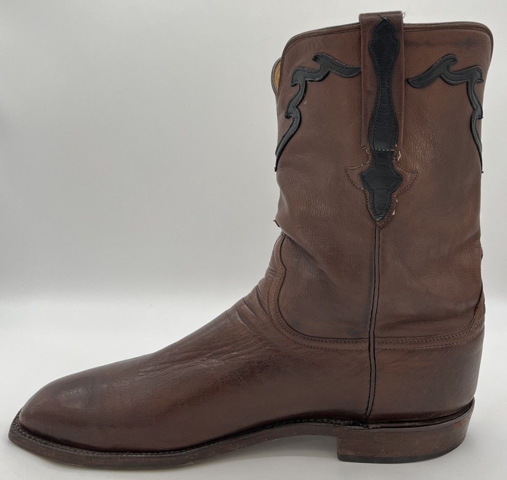 Lucchese LUCCHESE CLASSICS WHISKEY BURNISHED FLORENCE BUFFALO BOOTS Size US 13 / EU 46 - 7 Thumbnail