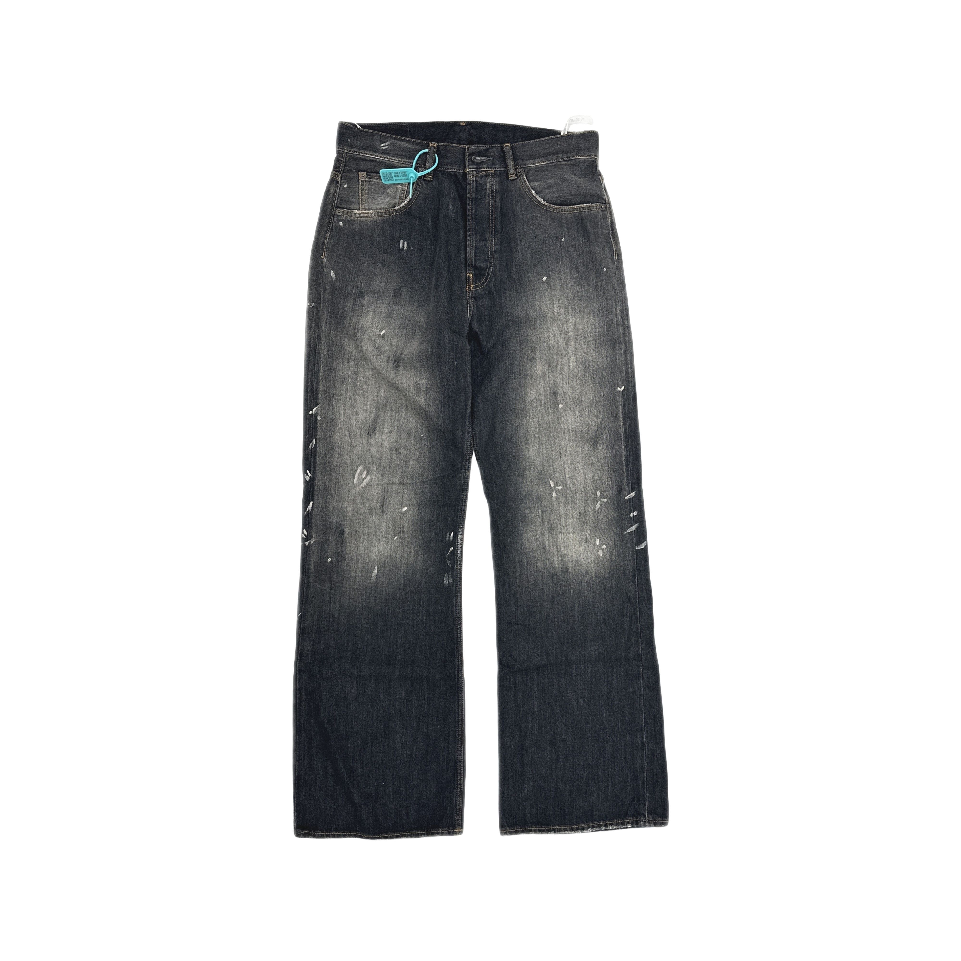 Acne Studios Acne Studios 2021M Painted Jeans 32/34 Size US 32 / EU 48 - 1 Thumbnail