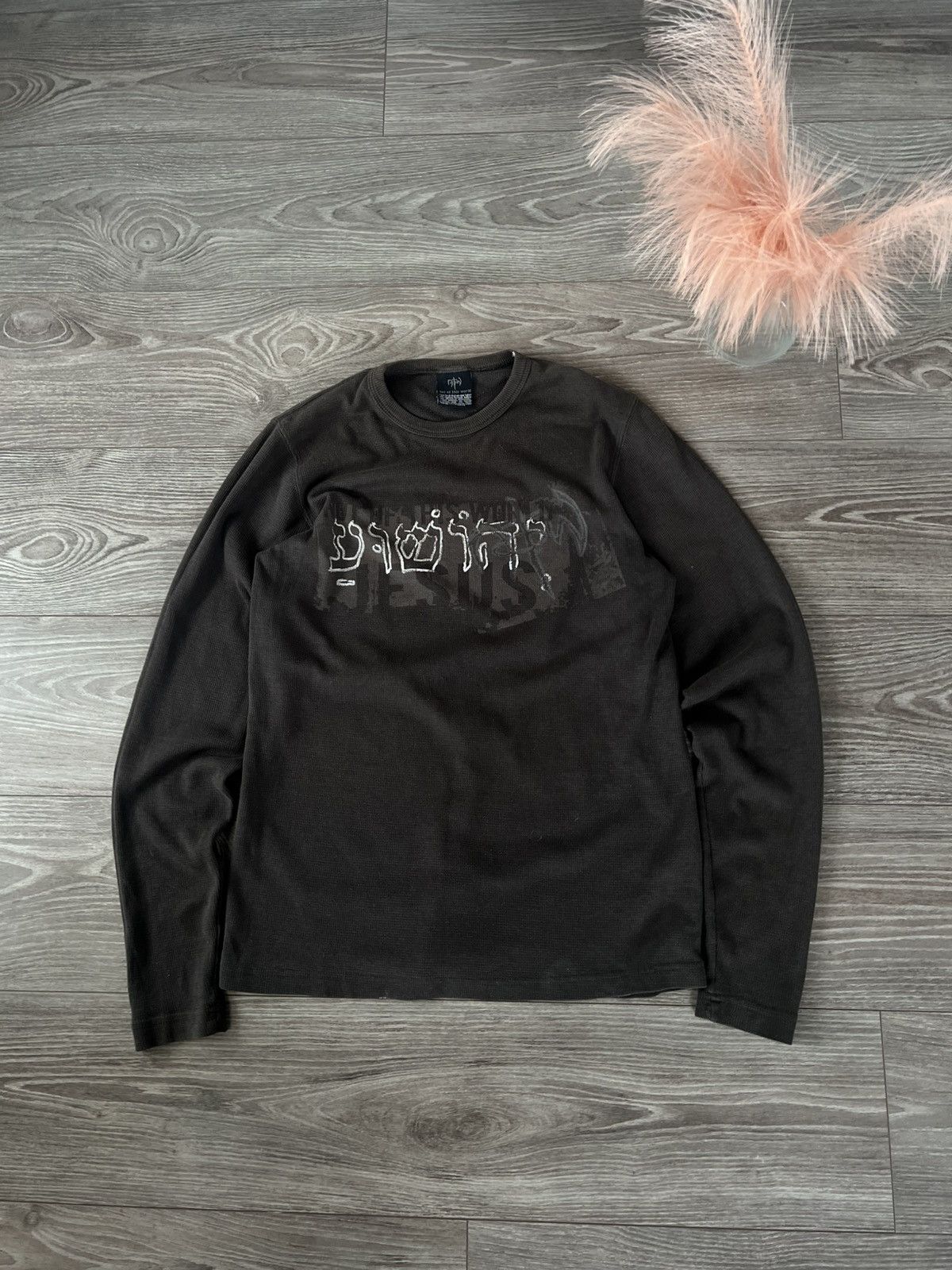 Designer × Japanese Brand ‼️Vintage Not of This World Jesus God Long sleeve‼️ Size US S / EU 44-46 / 1 - 6 Thumbnail