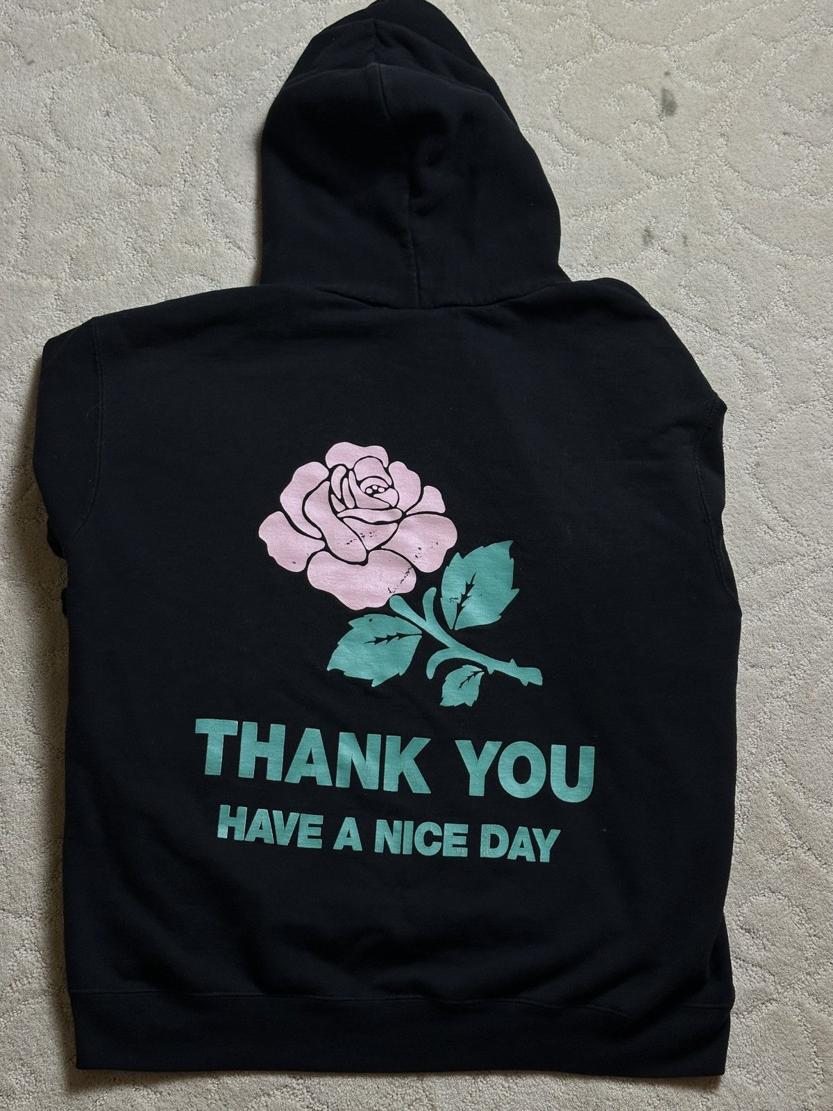 Champion × Market MARKET X Champion Thank You Rose Hoodie Size US L / EU 52-54 / 3 - 1 Thumbnail