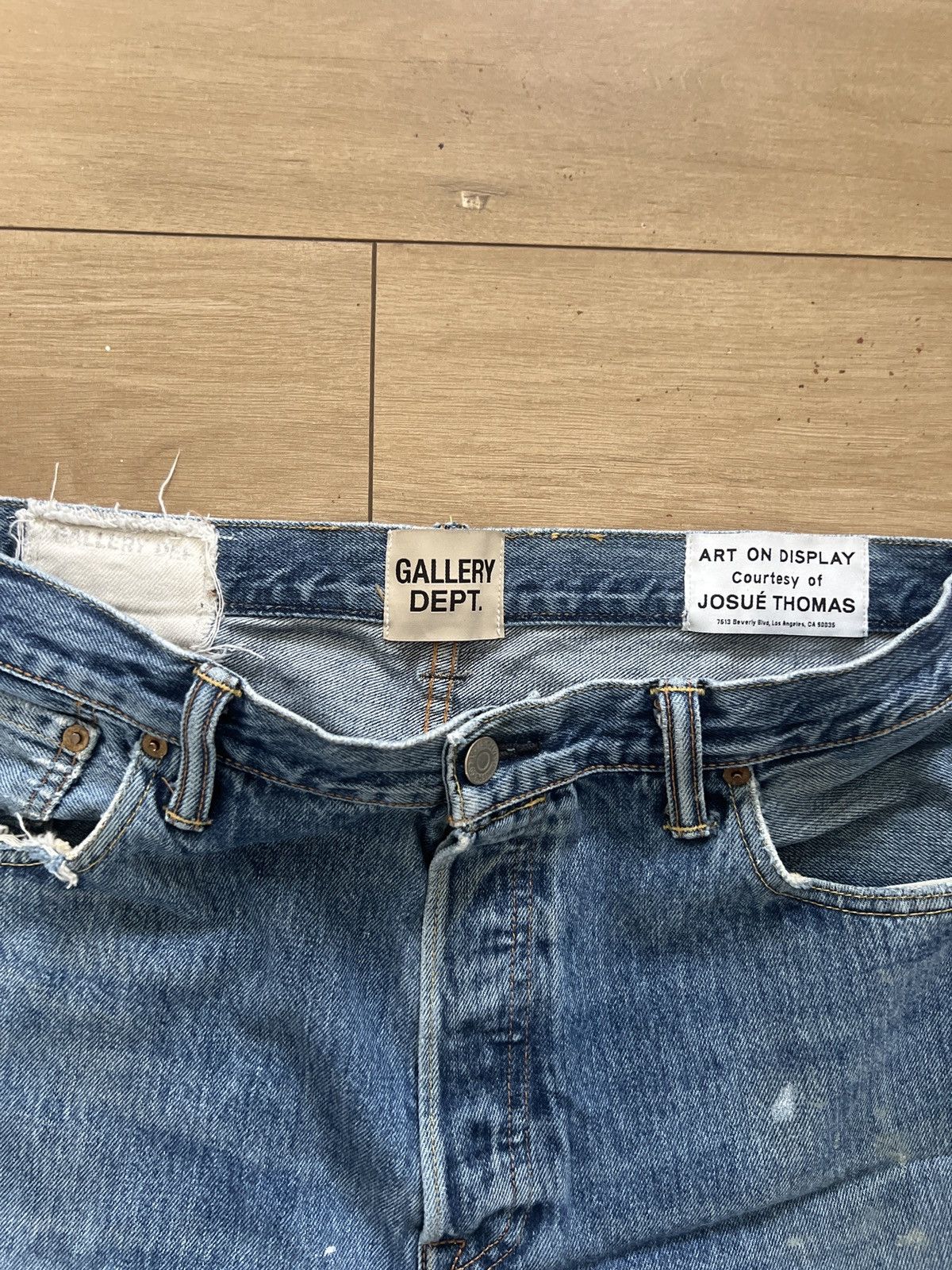 Gallery Dept. Gallery dept. blue denim jeans Size US 32 / EU 48 - 1 Thumbnail