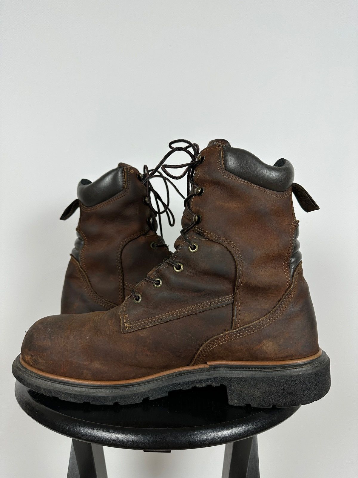 Red Wing Red Wing ASTM F2892-11 Brown Leather Waterproof Boots Size US 11 / EU 44 - 5 Thumbnail