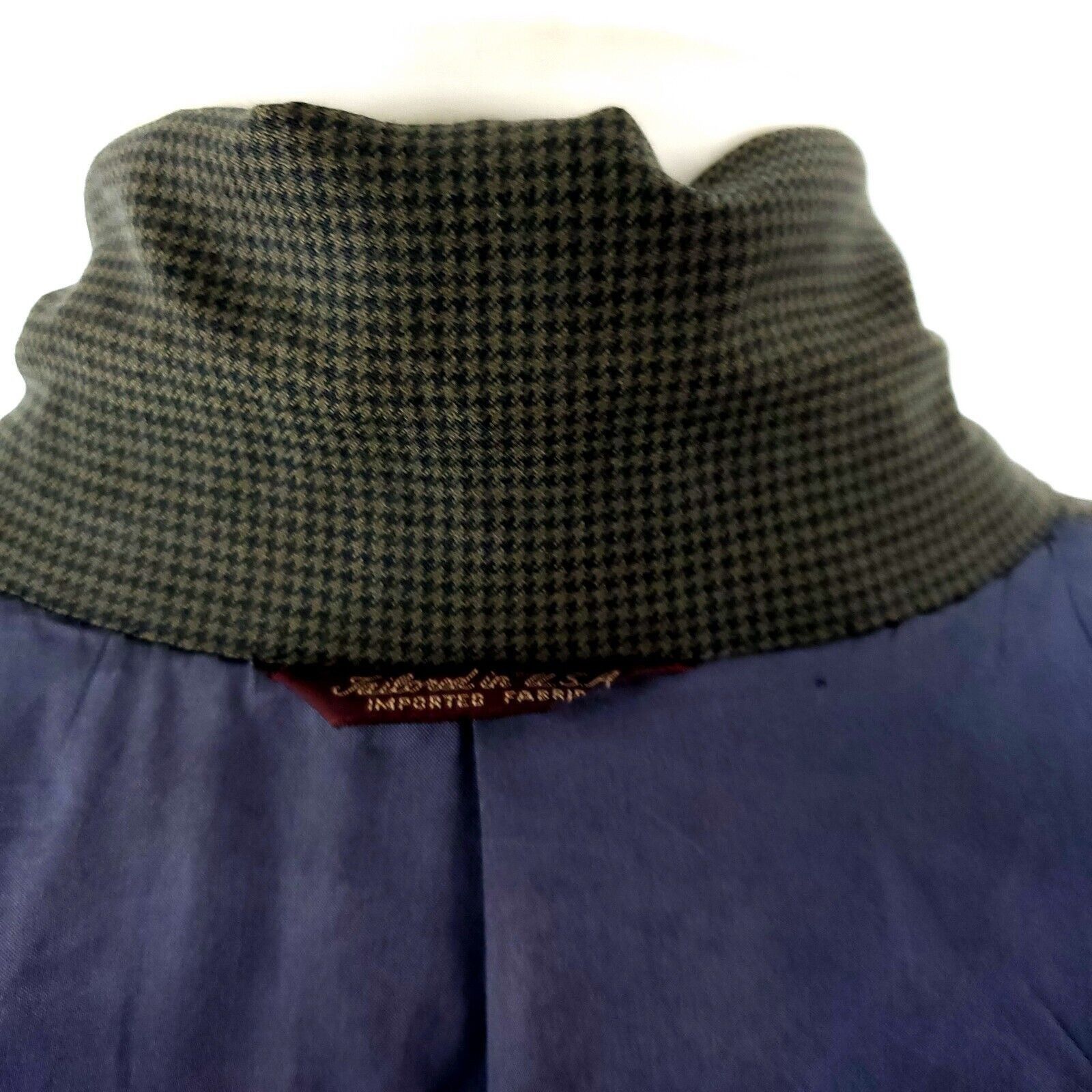 Hugo Boss Hugo Boss Wool Wool 2 Button Blazer 40R Green Black Houndsto Size 40R - 9 Thumbnail