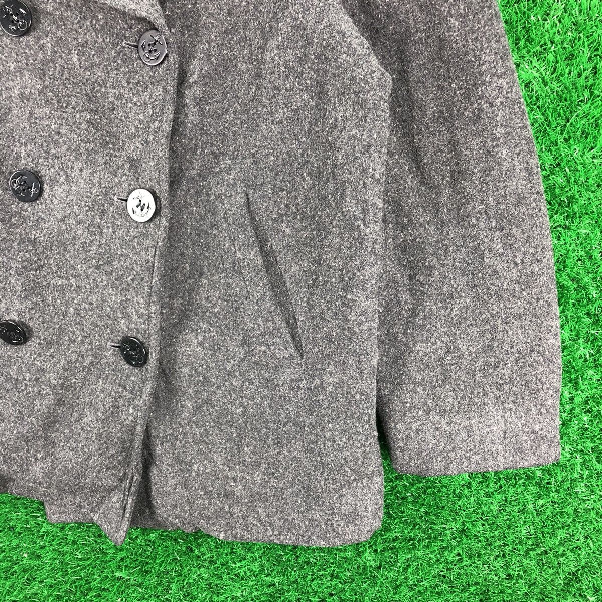 Uniqlo Vintage 90's Uniqlo Wool Peacoat Double Breasted Button Size US XL / EU 56 / 4 - 3 Thumbnail