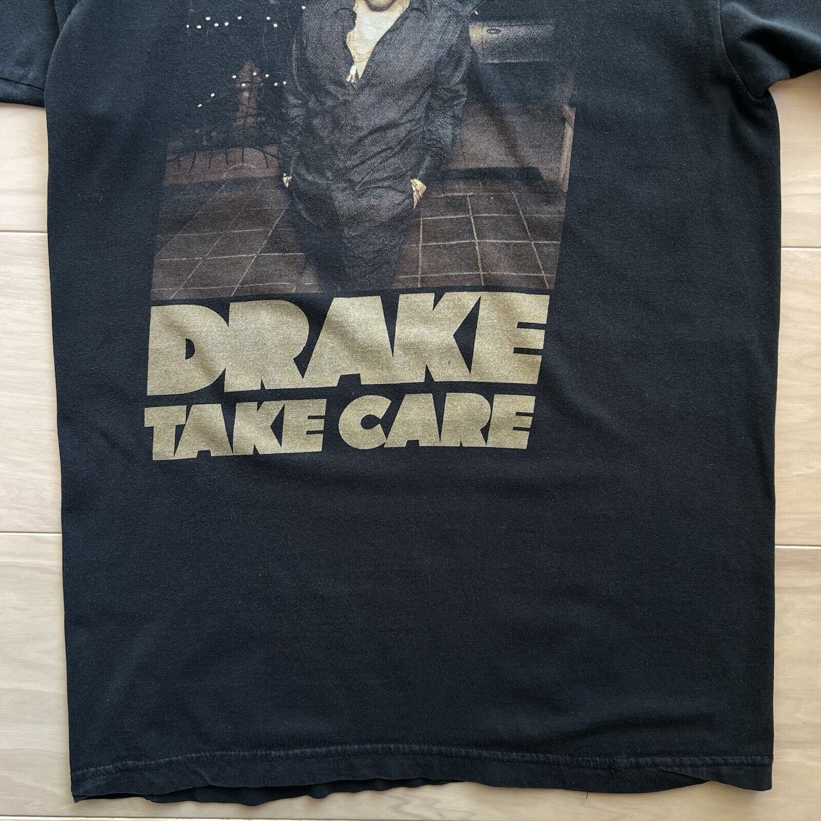 Rap Tees Drake Take Care Tour Shirt Medium Black Hip Hop Music Size US M / EU 48-50 / 2 - 4 Thumbnail