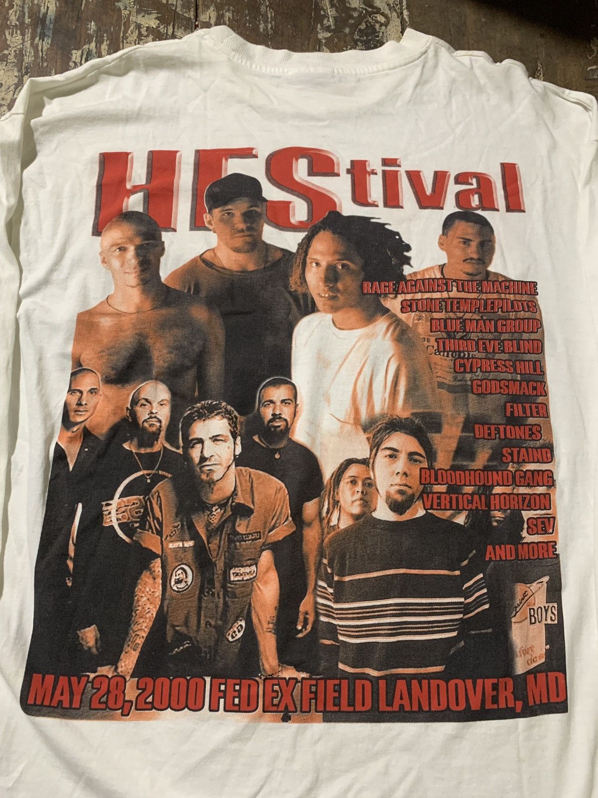 Band Tees Vintage Longsleeve HFSTIVAL 2000 Size US XL / EU 56 / 4 - 4 Thumbnail