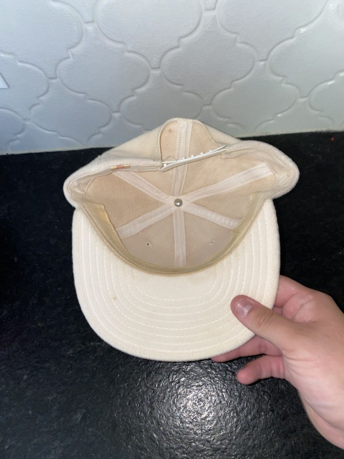 Other Vintage 80s Wyoming cowboys fleece snapback Size ONE SIZE - 3 Thumbnail