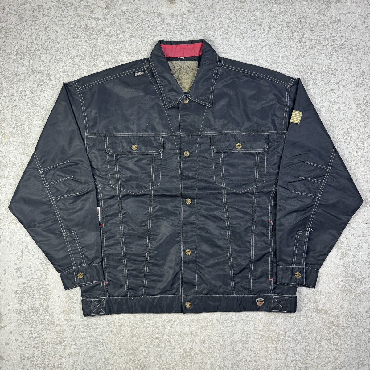 Ecko Unltd. Vintage ECHO UNLTD Button Up Jacket Size US L / EU 52-54 / 3 - 1 Thumbnail