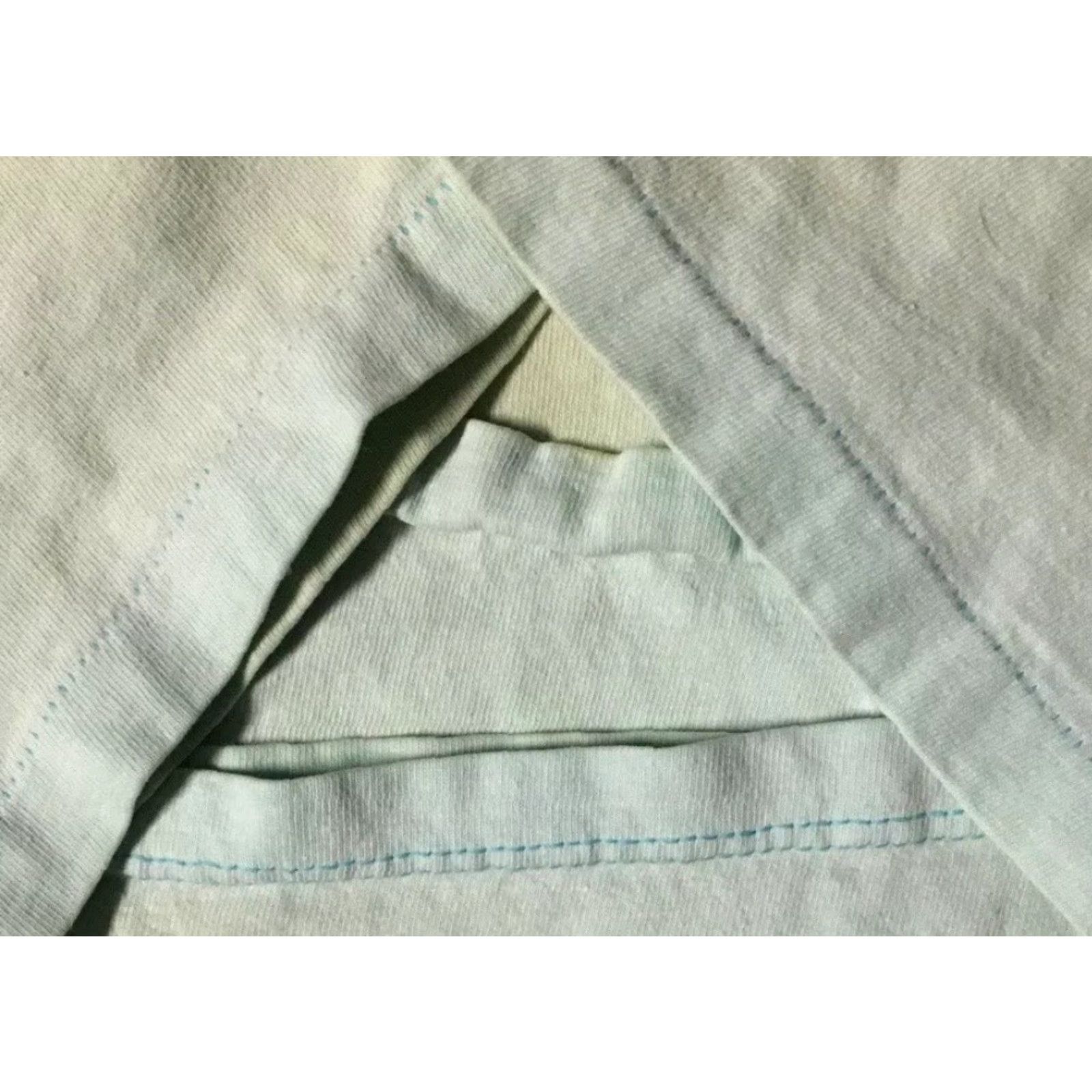 Vintage Vtg 80s 90s Faded Distress Shirt M USA Surf Skate Vaporwave Grunge Biker Punk OP Shirt M Blue 90s Grunge USA Biker Punk Vintage 80s 90s Size US M / EU 48-50 / 2 - 3 Thumbnail