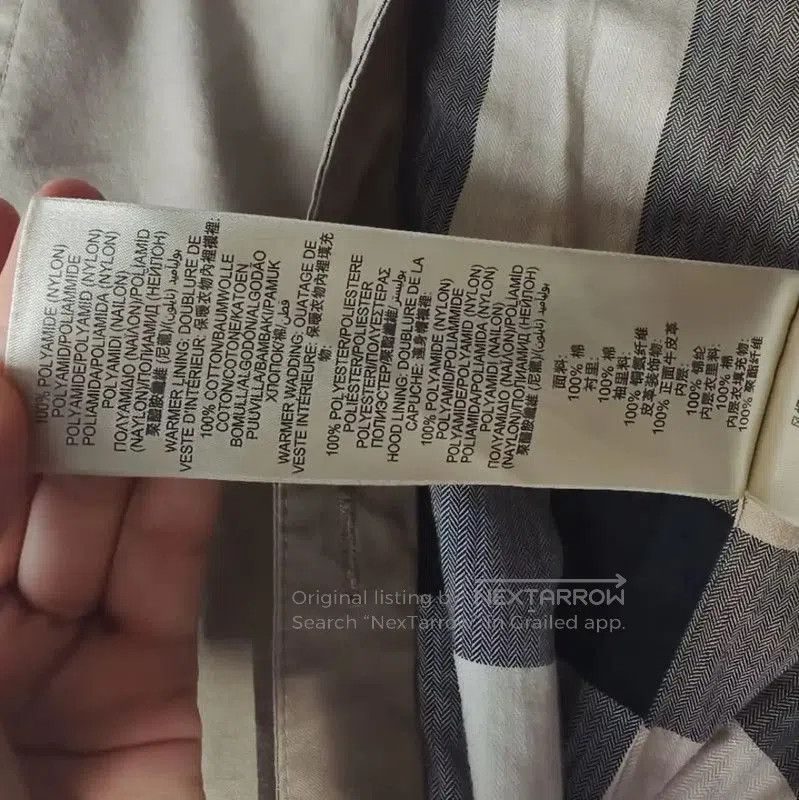 Burberry Burberry Khaki Cotton Women's Trench Coat. Size M / US 6-8 / IT 42-44 - 6 Thumbnail