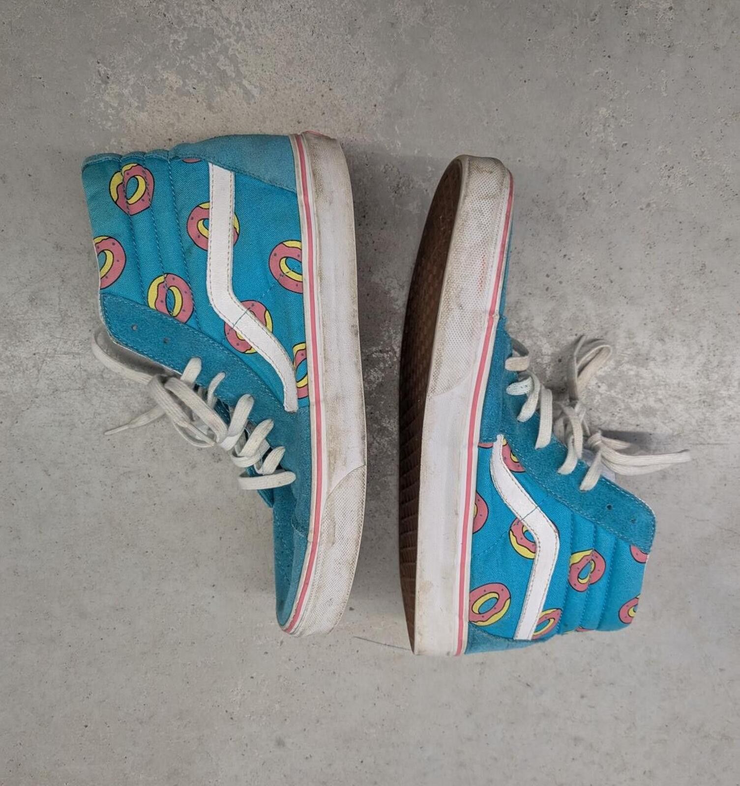 Vans Vans Sk8-Hi Limited Edition Odd Future Donut Blue Sneakers Size ONE SIZE - 2 Thumbnail