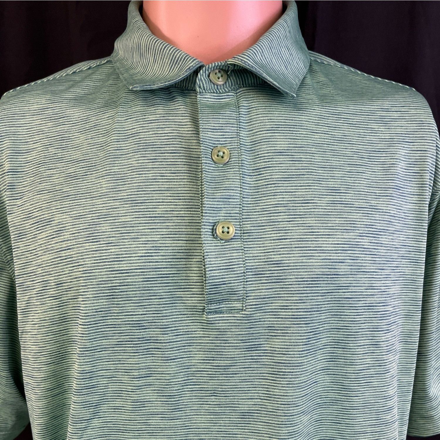 Other Walter Hagen Men's Green Golf Shirt/Polo Sz M SKU 2462 Size US M / EU 48-50 / 2 - 3 Thumbnail