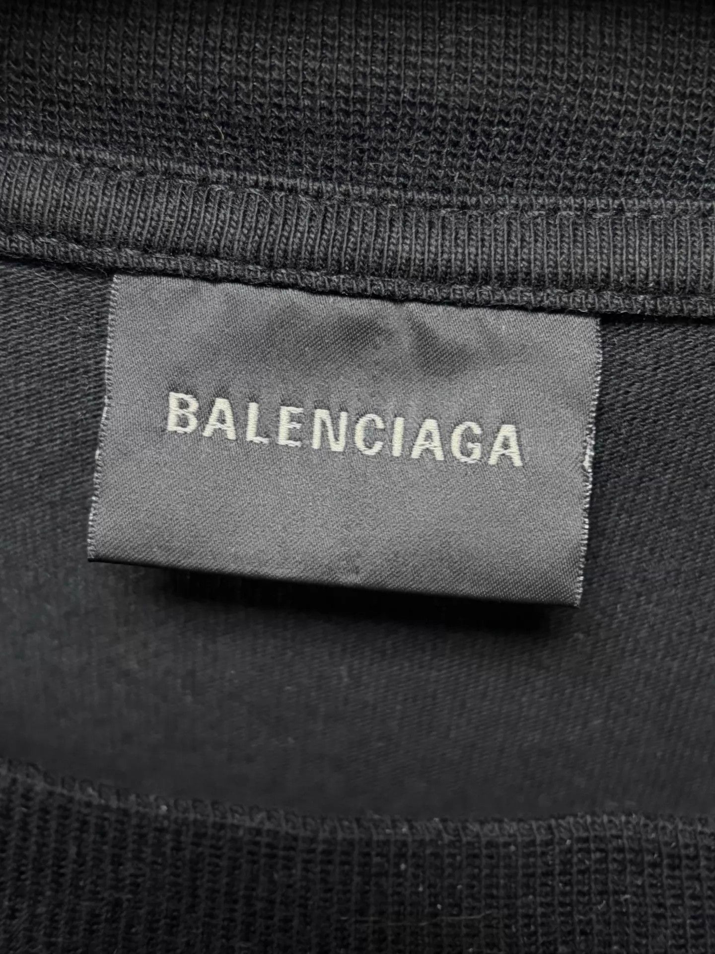 Balenciaga Balenciaga Black Oversized T-shirt XS Size US XS / EU 42 / 0 - 3 Thumbnail