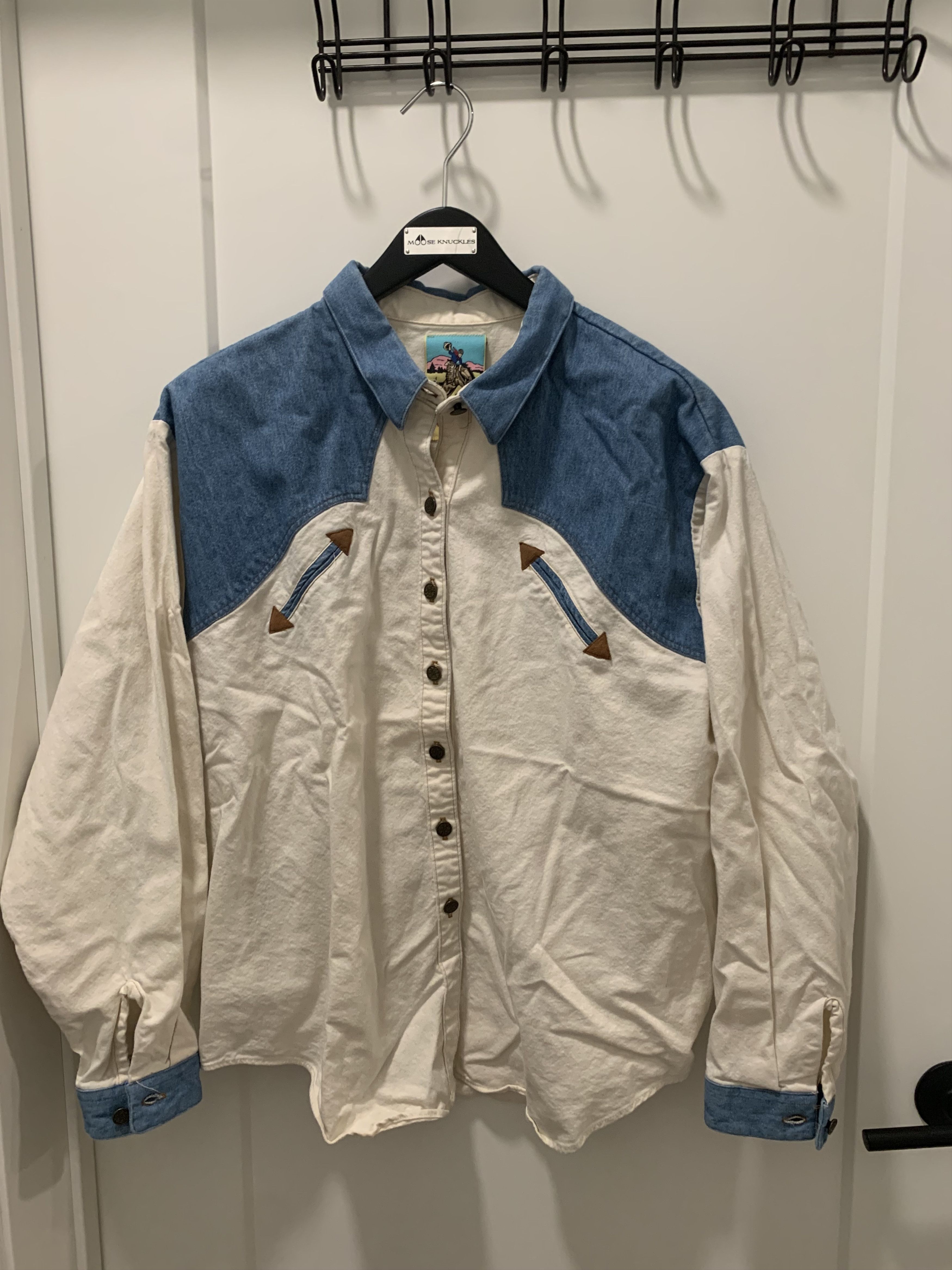 Other vintage western style cowboy shirt Size US XL / EU 56 / 4 - 1 Thumbnail