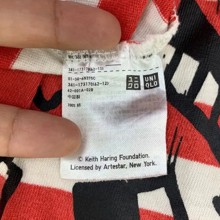 Keith Haring KEITH HARING x UNIQLO Smiley Face Pop Art Tee Shirt Top Size M / US 6-8 / IT 42-44 - 7 Thumbnail