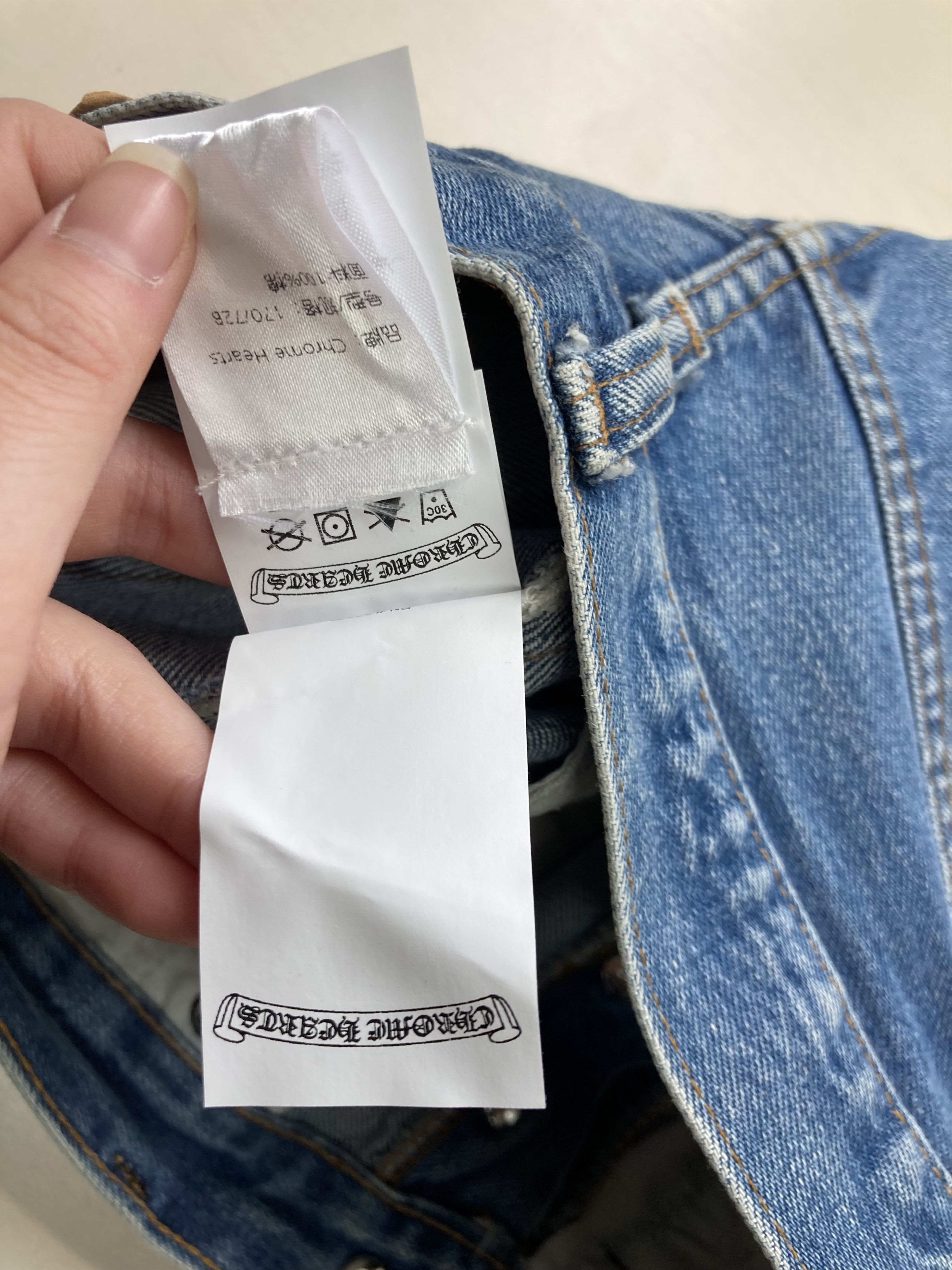 Chrome Hearts Chrome Hearts Levi's 501 Denim Jeans Size 26" / US 2 / IT 38 - 12 Thumbnail