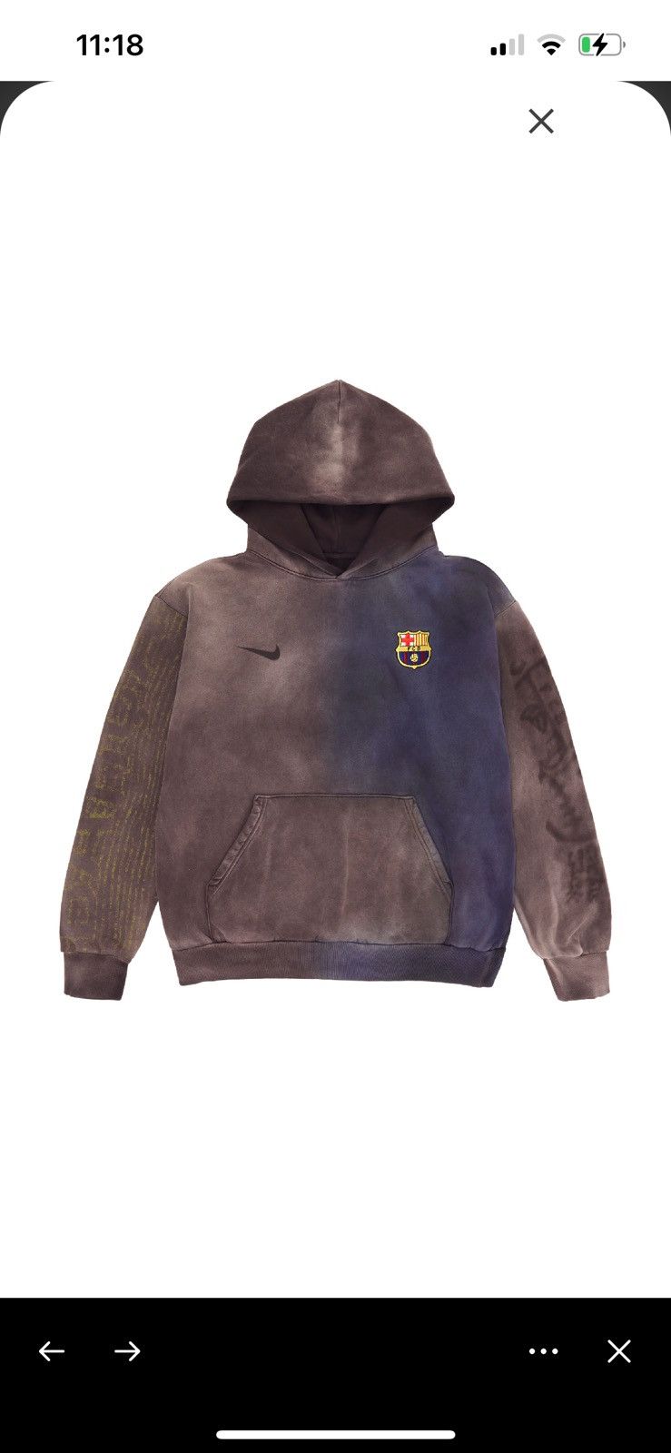 Travis Scott Nike Hoodie | Grailed
