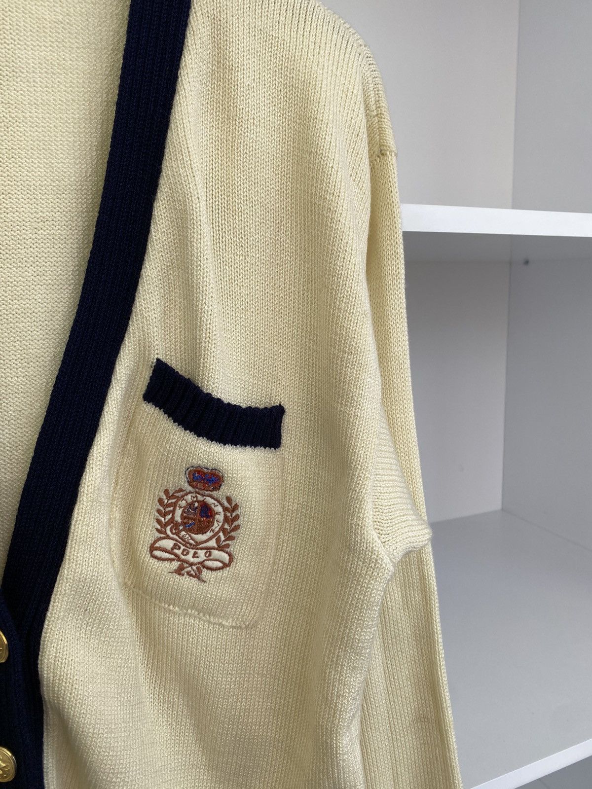 Polo Ralph Lauren Vintage Polo Ralph Lauren Cardigan Sweater Size US L / EU 52-54 / 3 - 6 Thumbnail