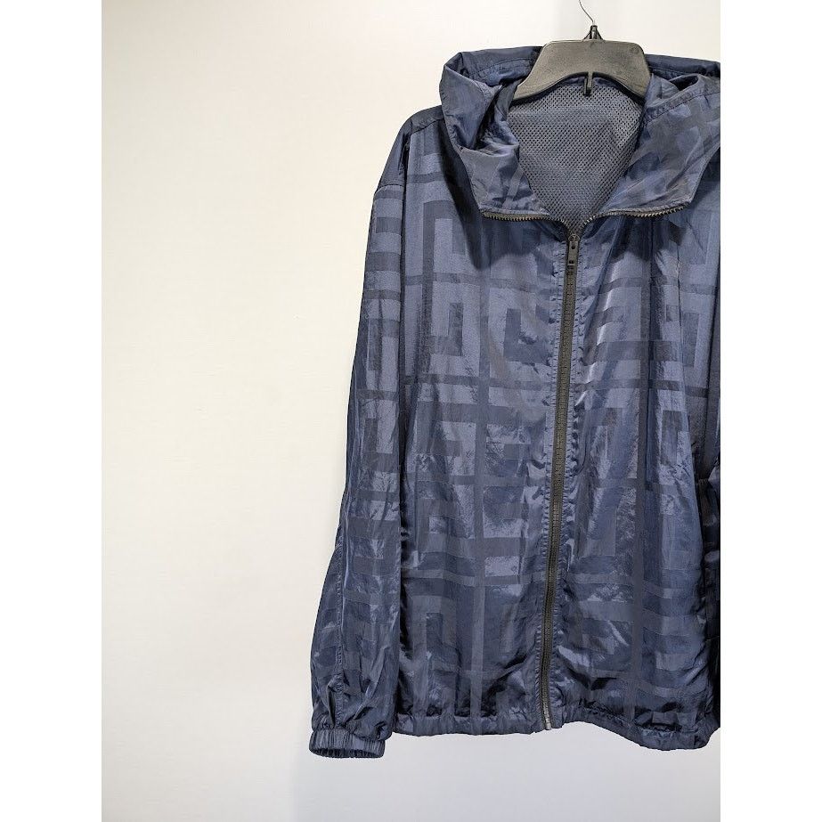 Givenchy o1rshd1 Windbreaker Jacket in Navy Size US M / EU 48-50 / 2 - 6 Thumbnail