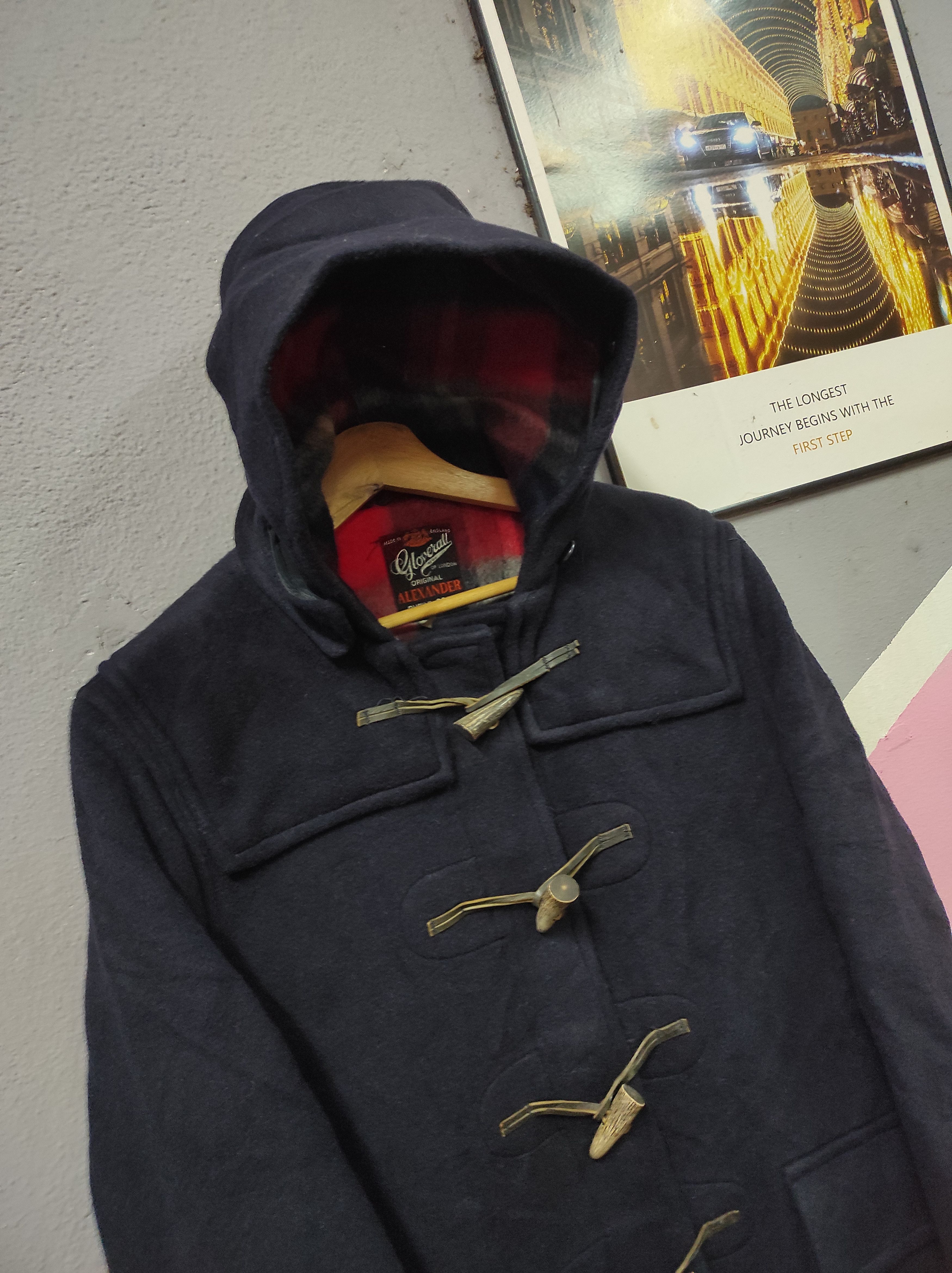 Gloverall GLOVERALL ALEXANDER WOOL DUFFLE COAT Size US M / EU 48-50 / 2 - 2 Thumbnail