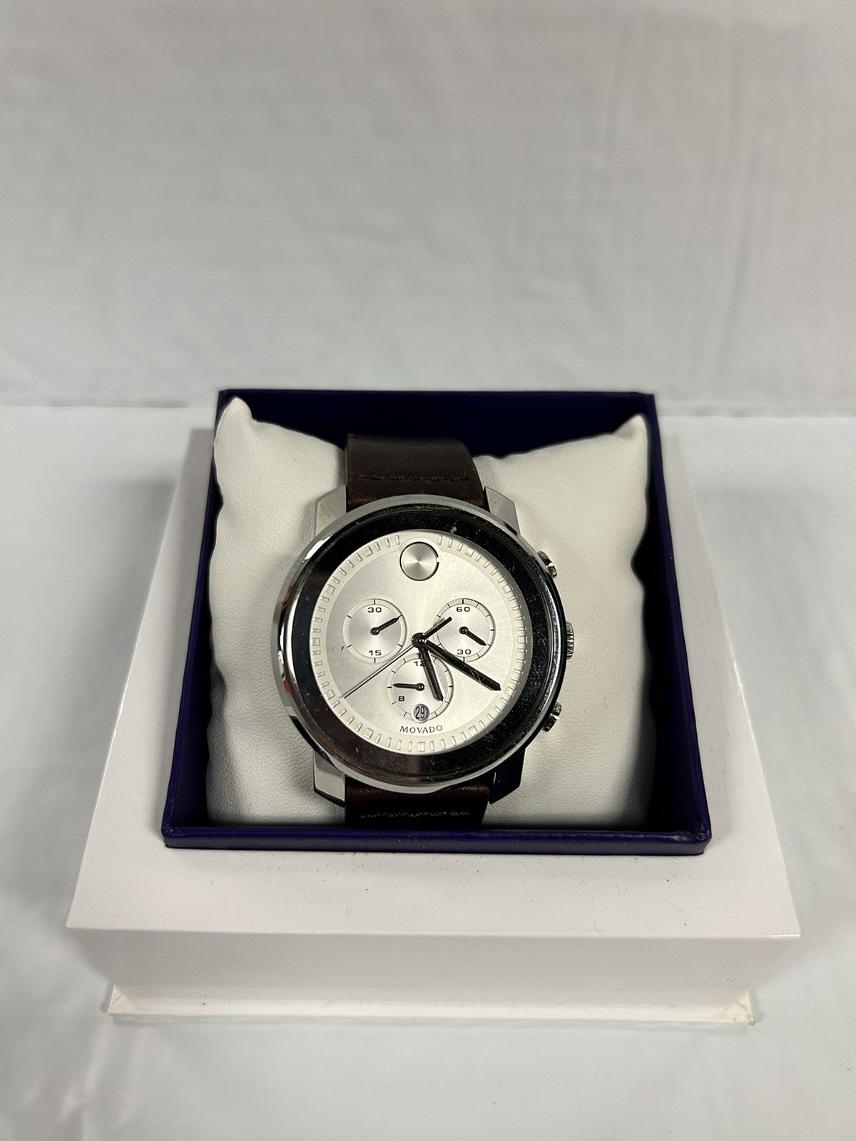Movado Movado Bold Mens 44mm Chronograph Watch 3600465 Size 44 - 2 Thumbnail
