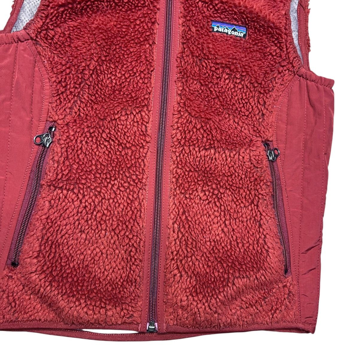 Patagonia Patagonia Retro-X Women’s Zip Up Rust Orange Pile Vest Sz S Size S / US 4 / IT 40 - 7 Thumbnail