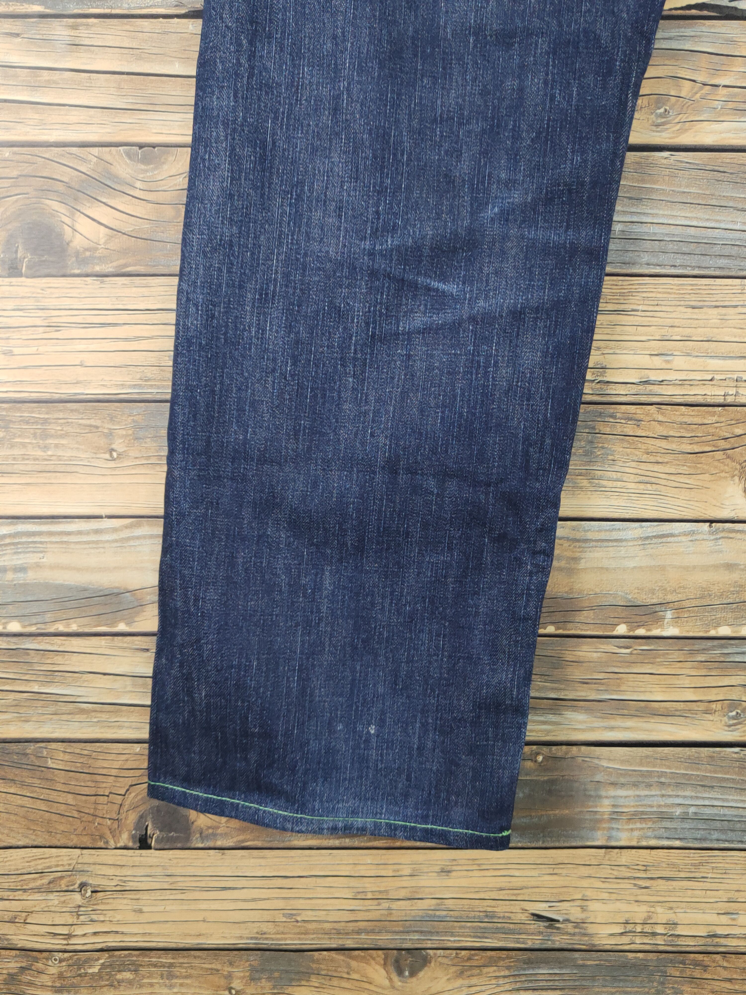 Levi's 503 Levi's Dark Blue Distressed Ripped denim Jeans #W1725 Size US 34 / EU 50 - 11 Thumbnail