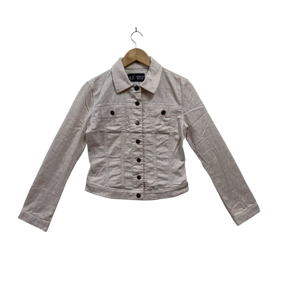 Giorgio Armani Armani Jeans Monogram Jacket like dior Size S / US 4 / IT 40 - 1 Thumbnail
