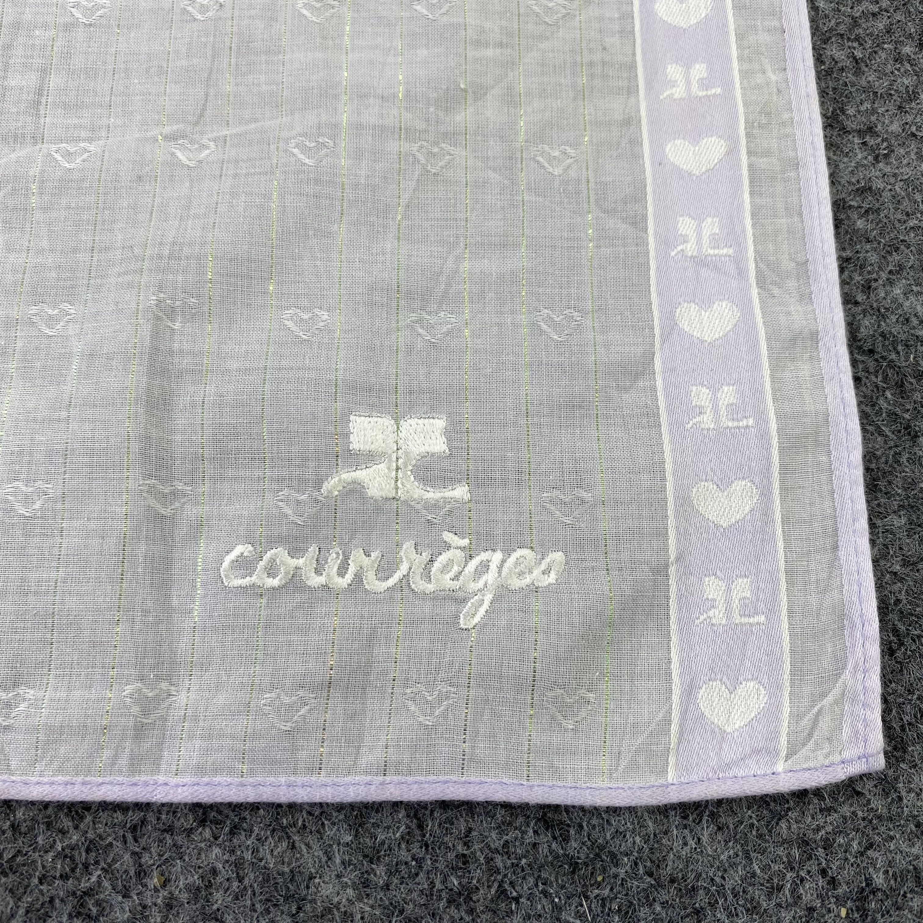 Courreges Courreges Handkerchief / Neckerchief / Bandana-B496 Size ONE SIZE - 5 Thumbnail