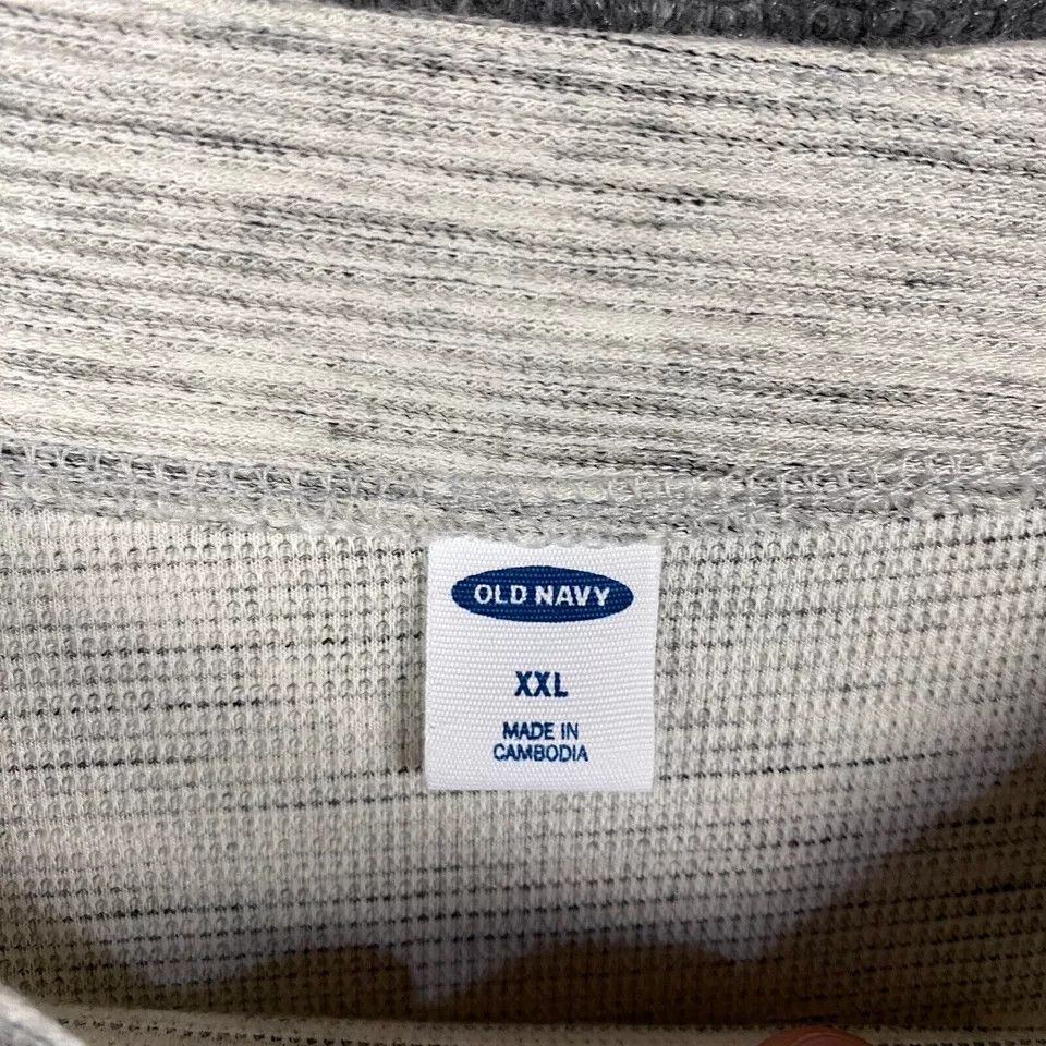 Old Navy Old Navy Top Women's XXL Striped 3/4 Sleeve 2XL Cotton Blend Size XXL / US 16-18 / IT 52-54 - 3 Thumbnail