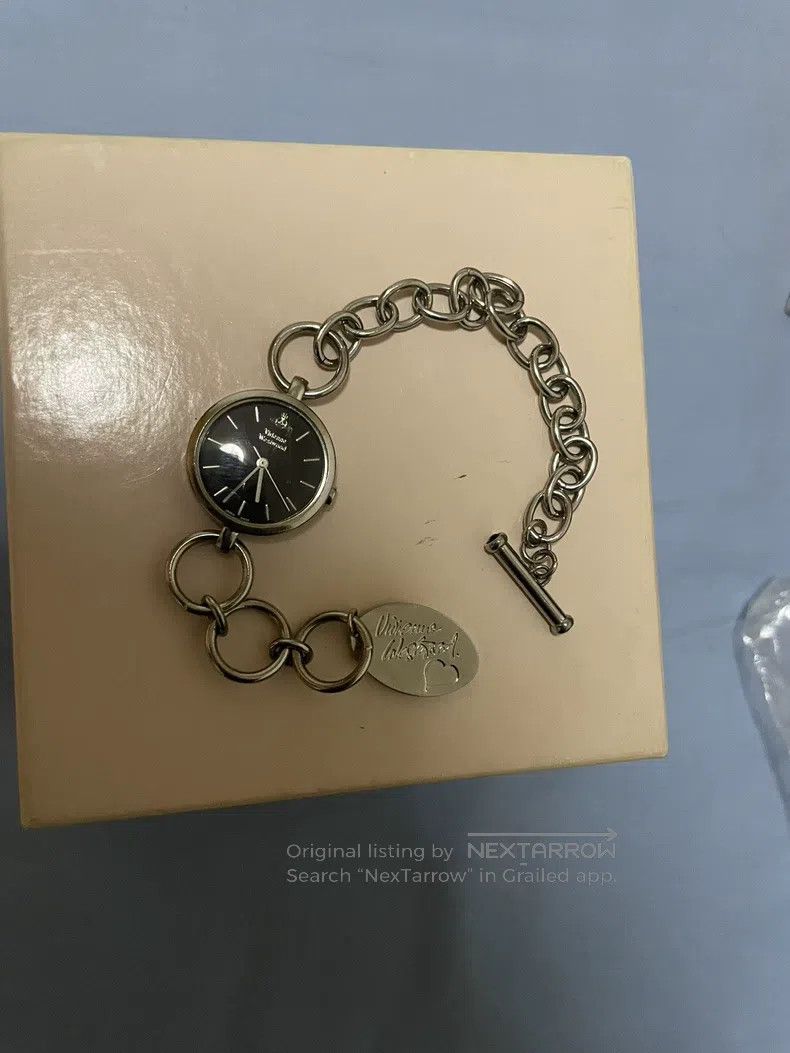 Vivienne Westwood Vivienne Westwood Saturn bracelet pendant metal round plat Size ONE SIZE - 3 Thumbnail
