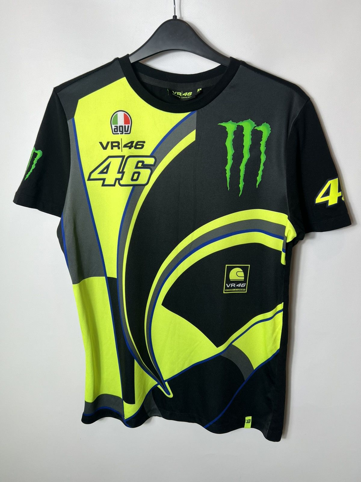 Yamaha MOTO GP YAMAHA MONSTER ENEGRY RACING VALENTINO ROSSI #46 TEE Size US S / EU 44-46 / 1 - 1 Thumbnail