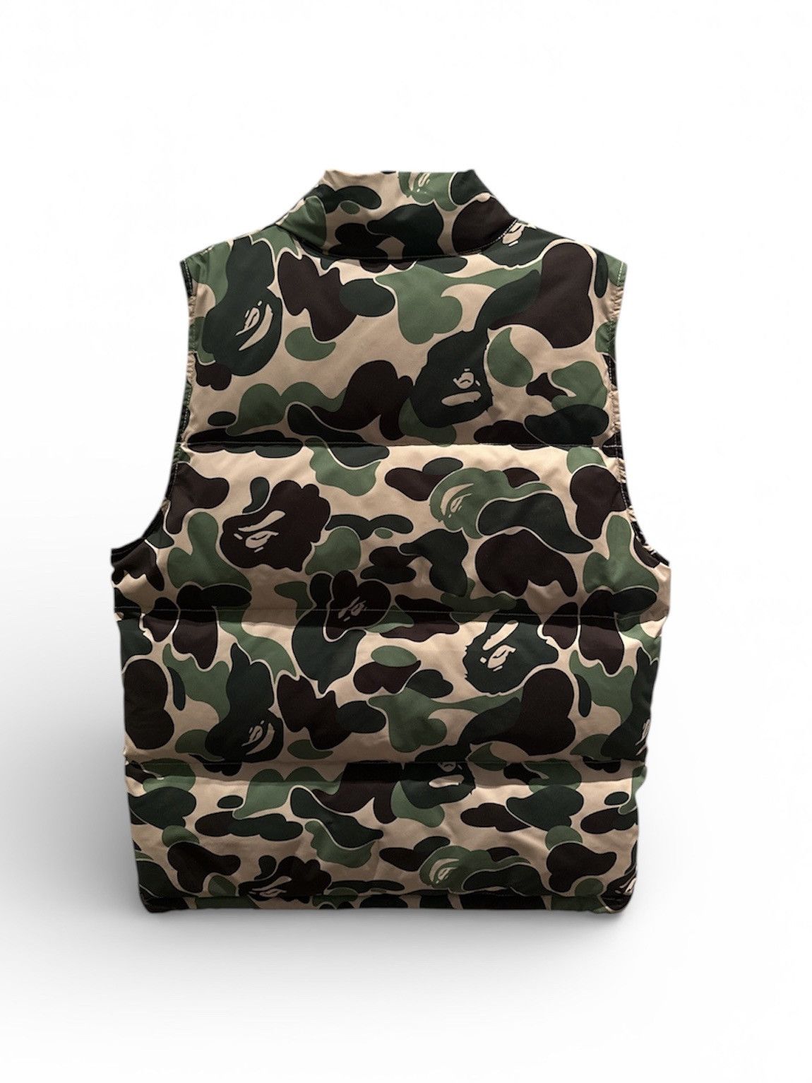 Bape BAPE Reversible 1st Camo Down Vest - Green/Black Size US S / EU 44-46 / 1 - 2 Thumbnail