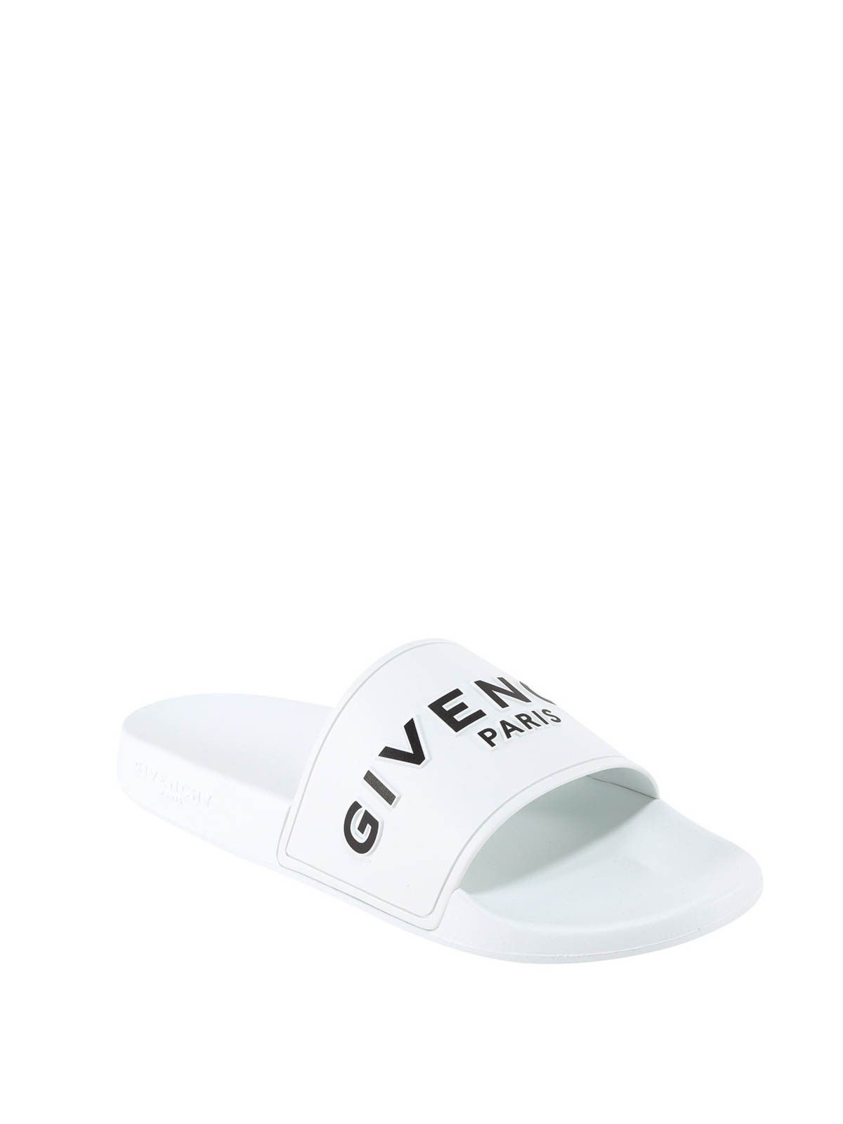 Givenchy oc11z0725 Rubber Slides in White Size US 6 / IT 36 - 2 Thumbnail