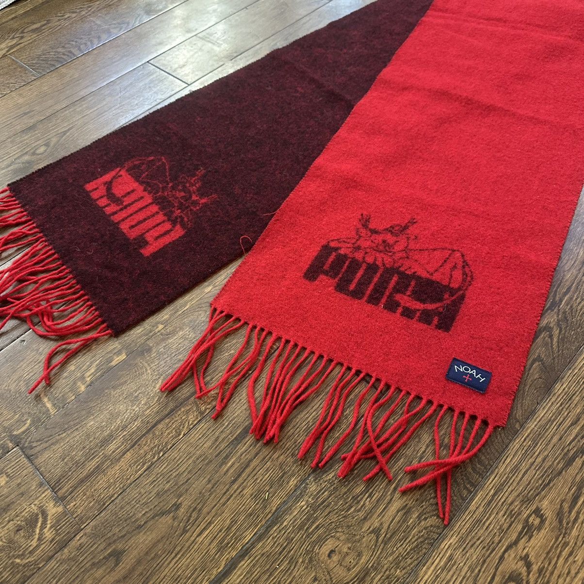 Noah × Puma PUMA x NOAH “Super Puma” Wool Scarf Size ONE SIZE - 2 Thumbnail