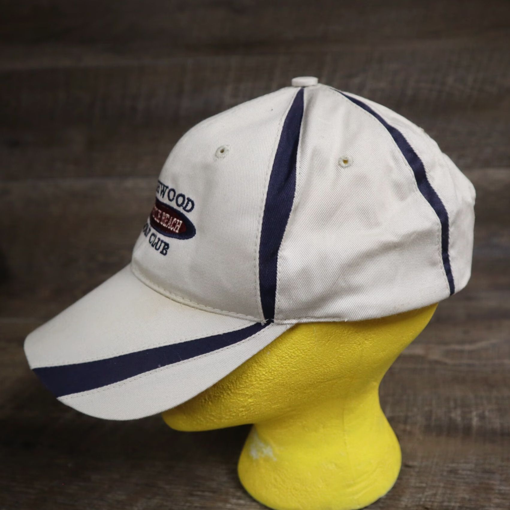 Vintage VINTAGE Duckster Hat Shirt White Cotton Cap Adjustabl e One Size Men Summer Trucker Baseball style 90s Sun Fun Myrtle Beach Green? Size ONE SIZE - 5 Thumbnail